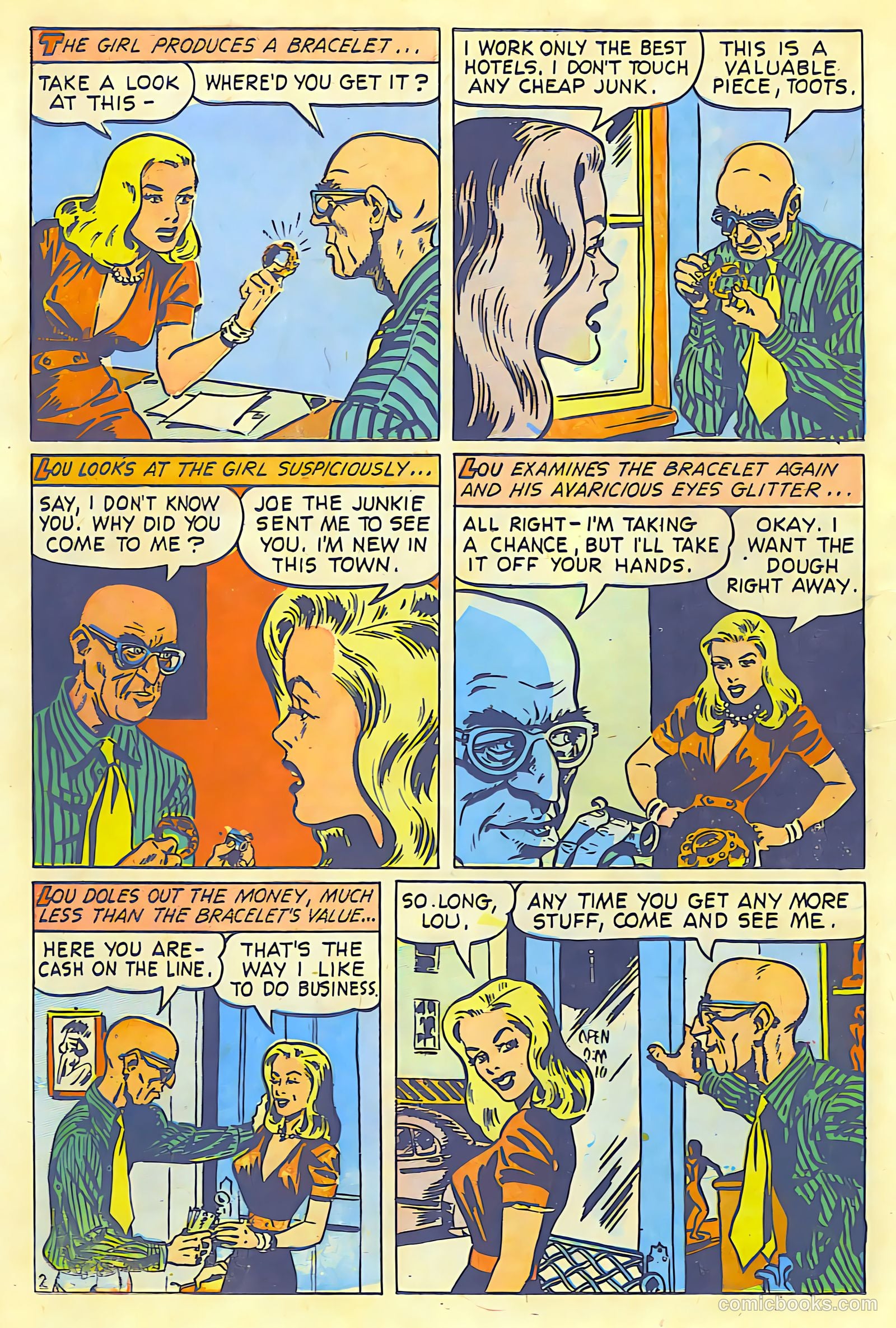 Crime Smashers #9 (1952) — page 13 of 37