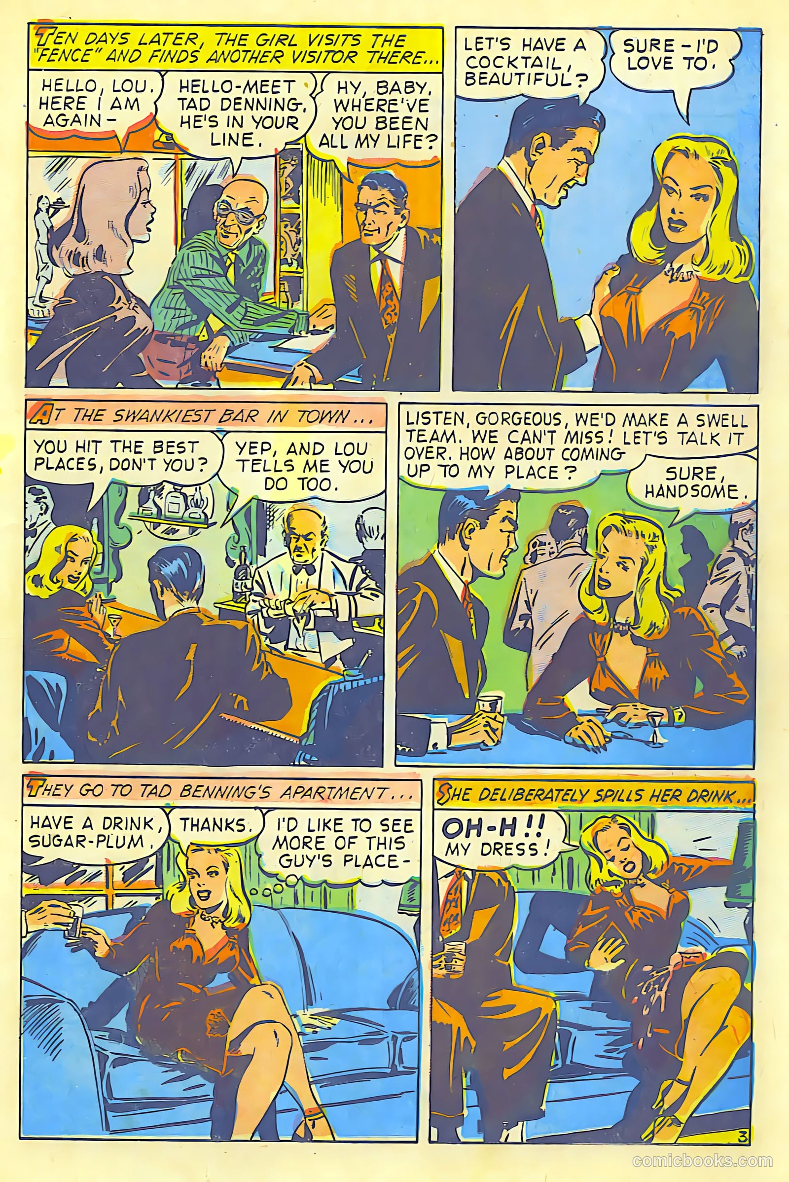 Crime Smashers #9 (1952) — page 14 of 37