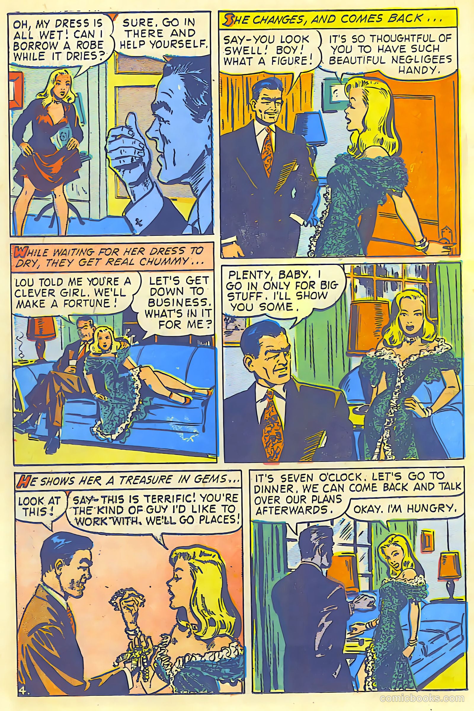 Crime Smashers #9 (1952) — page 15 of 37