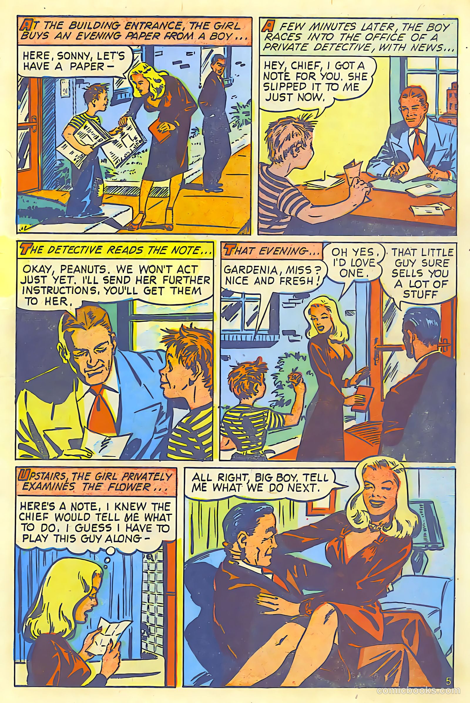Crime Smashers #9 (1952) — page 16 of 37