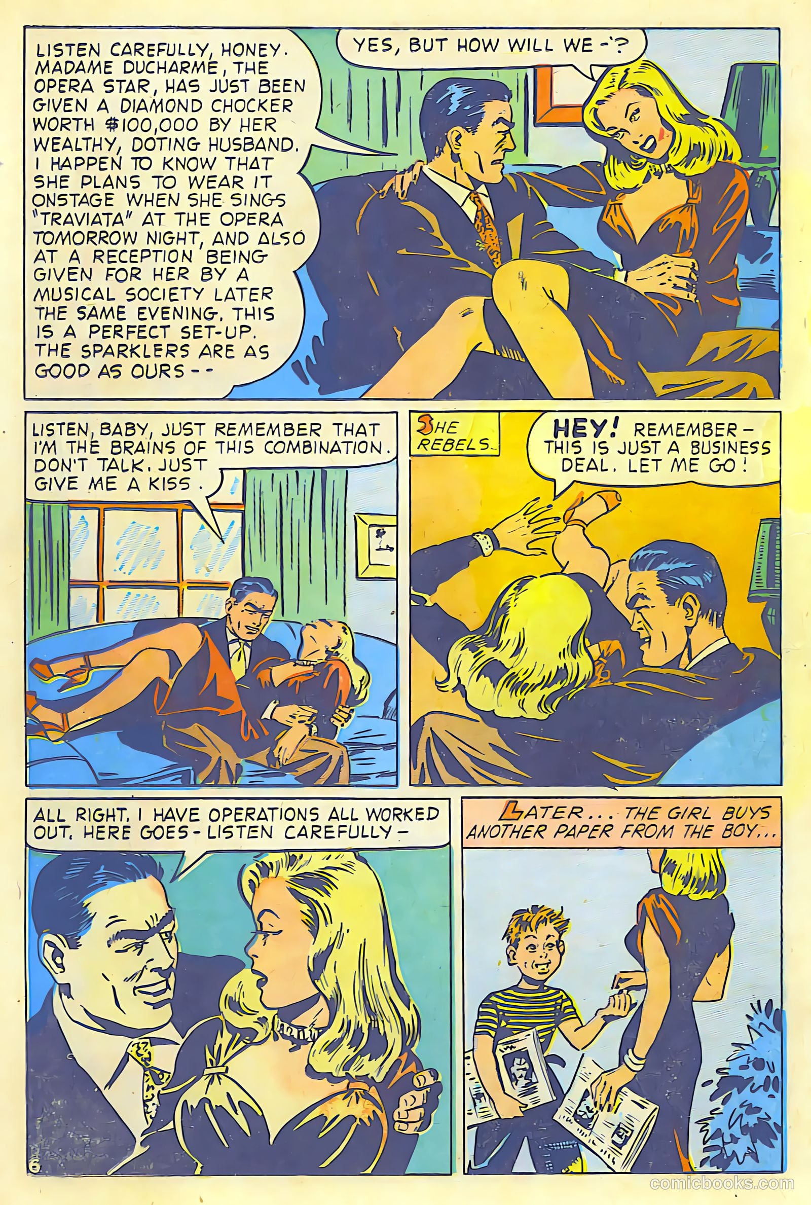 Crime Smashers #9 (1952) — page 17 of 37