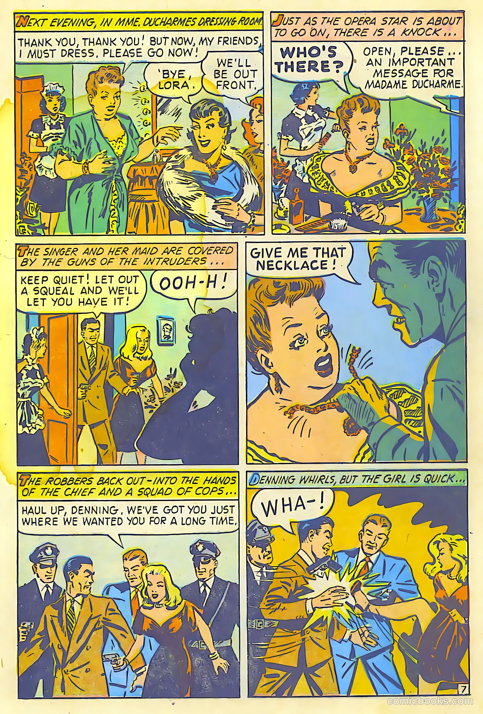 Crime Smashers #9 (1952) — page 18 of 37