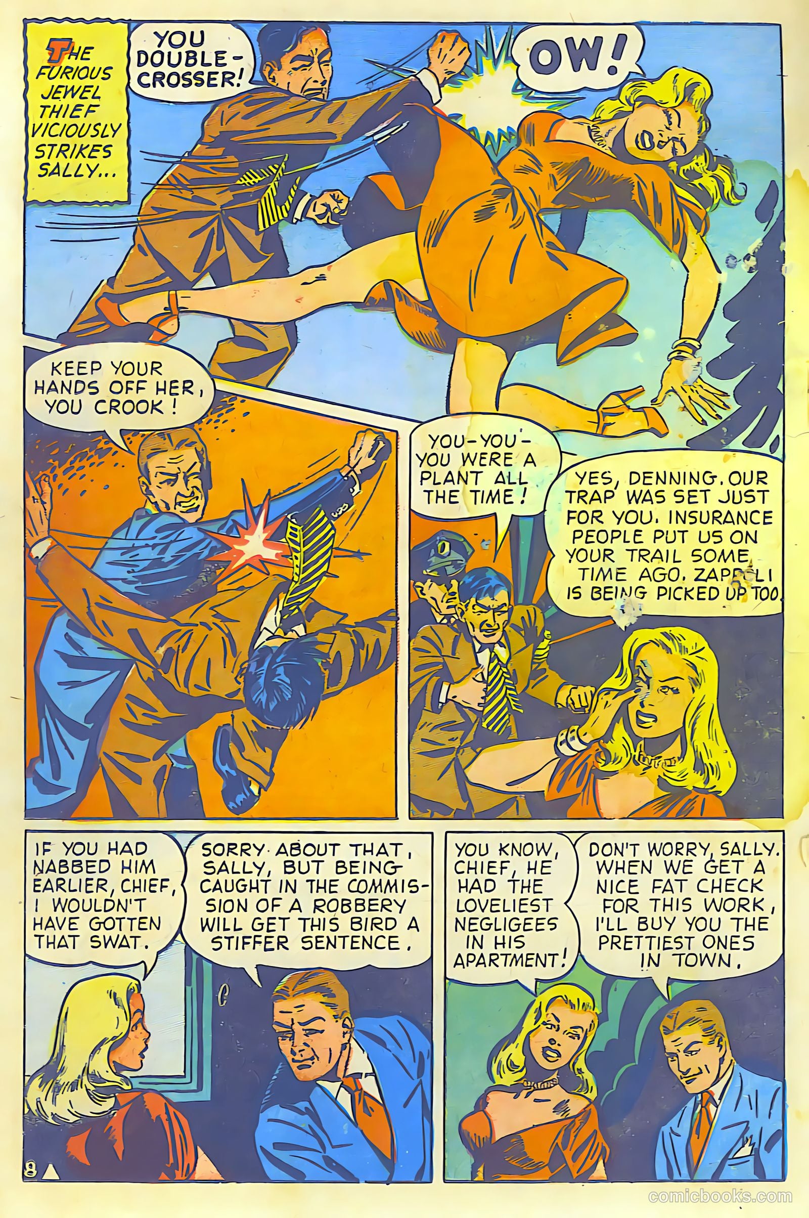 Crime Smashers #9 (1952) — page 19 of 37