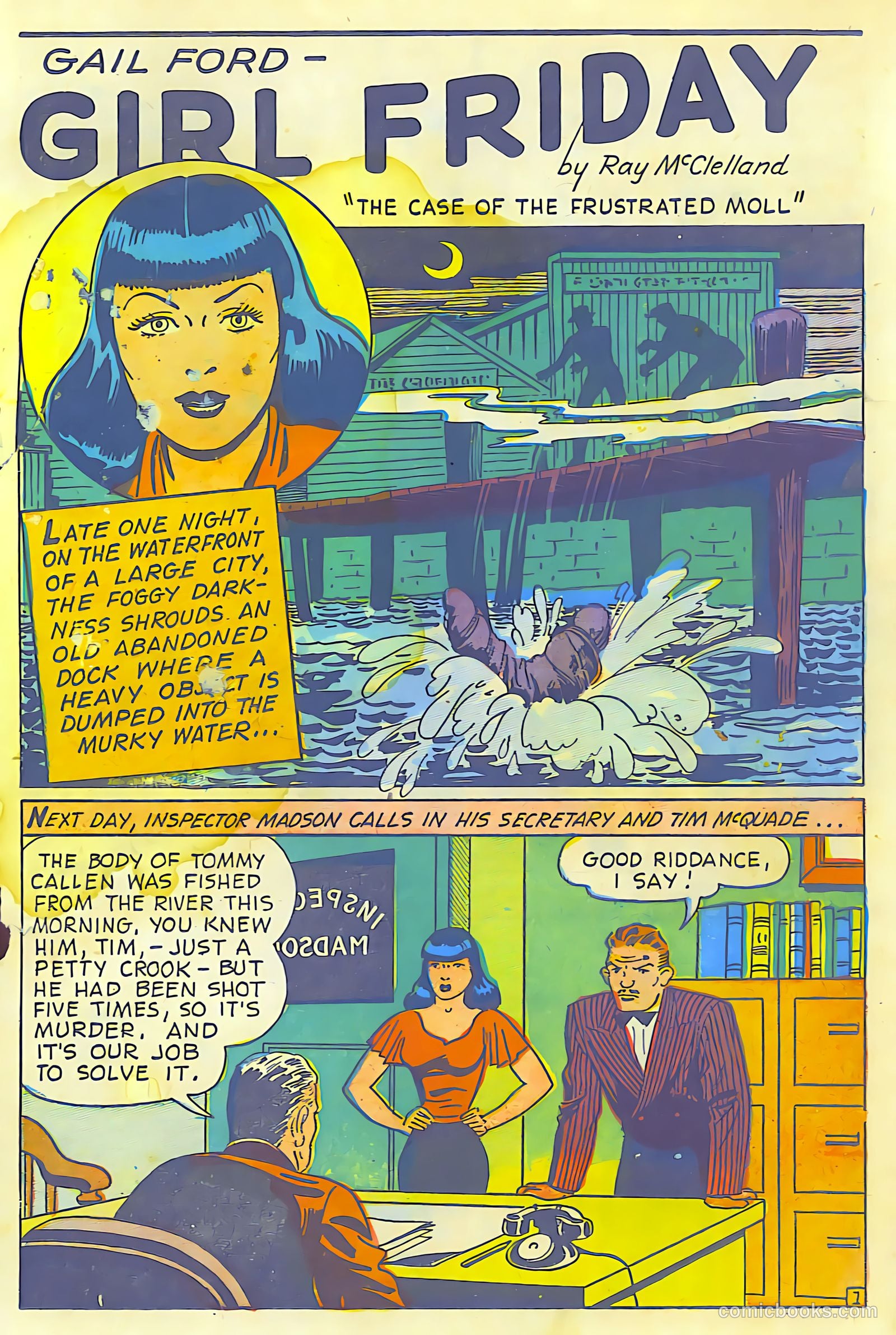 Crime Smashers #9 (1952) — page 20 of 37