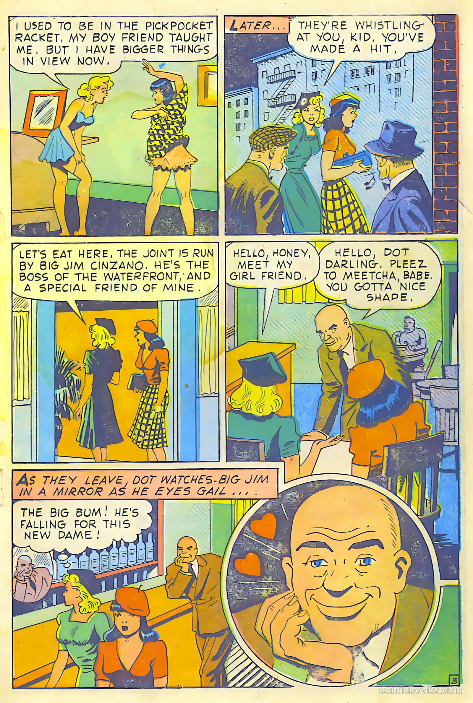Crime Smashers #9 (1952) — page 22 of 37