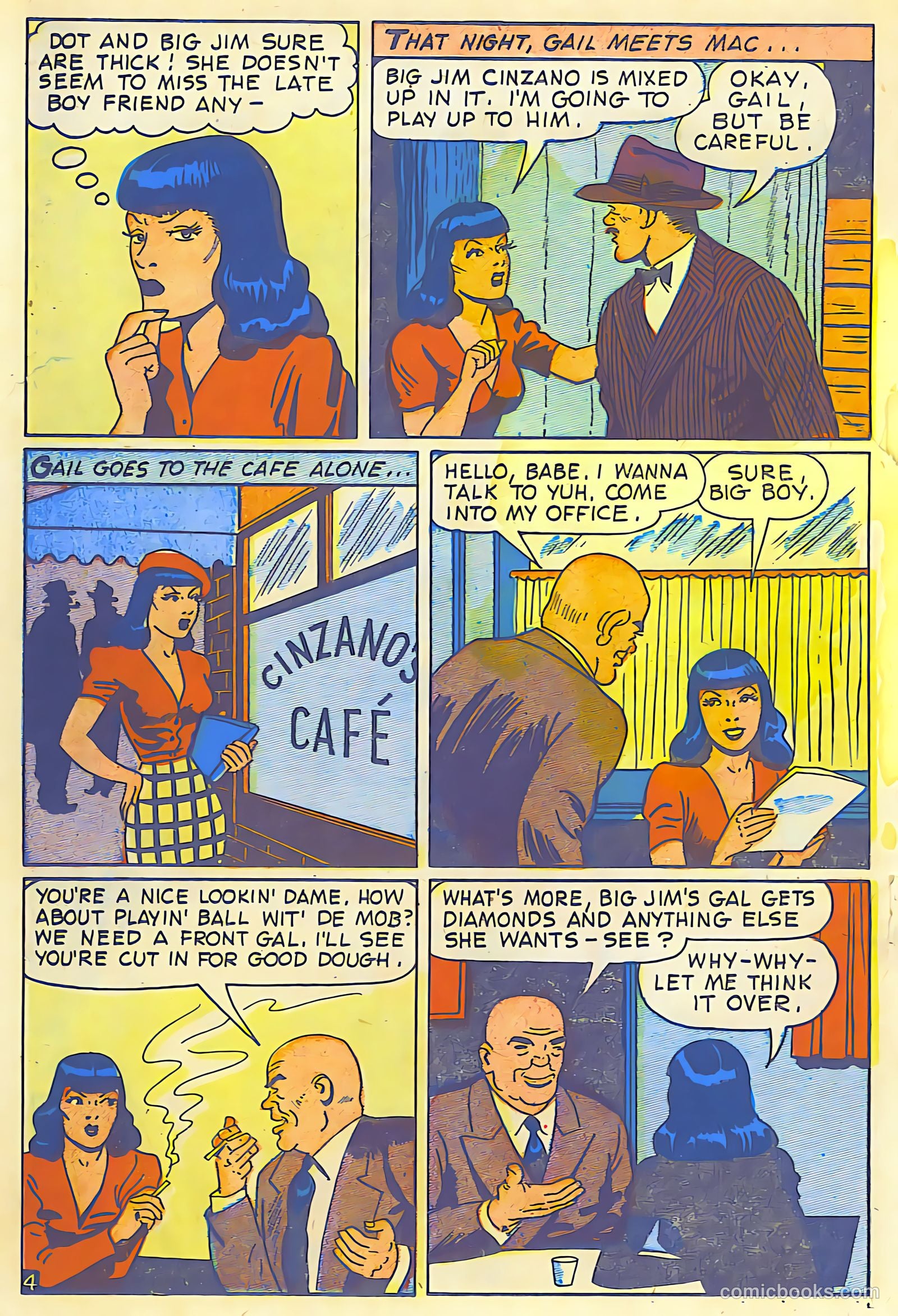 Crime Smashers #9 (1952) — page 23 of 37