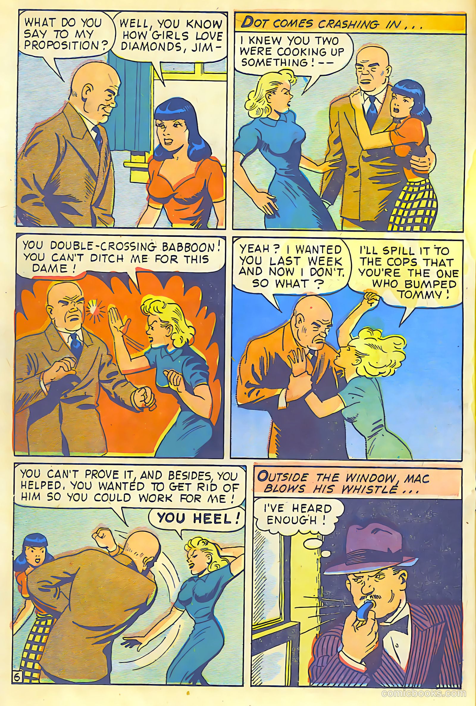 Crime Smashers #9 (1952) — page 25 of 37