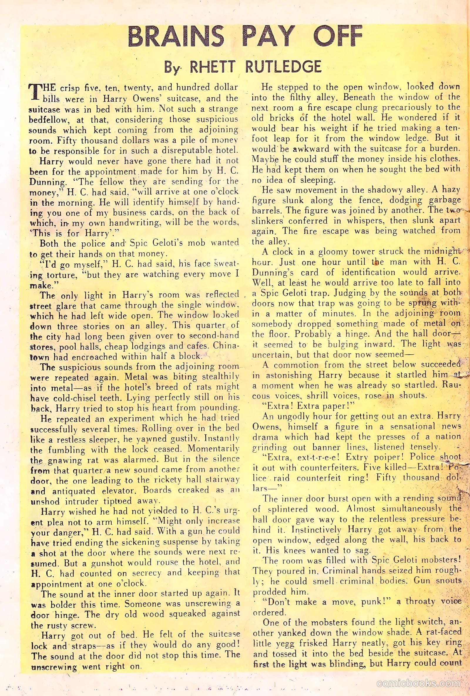Crime Smashers #9 (1952) — page 27 of 37