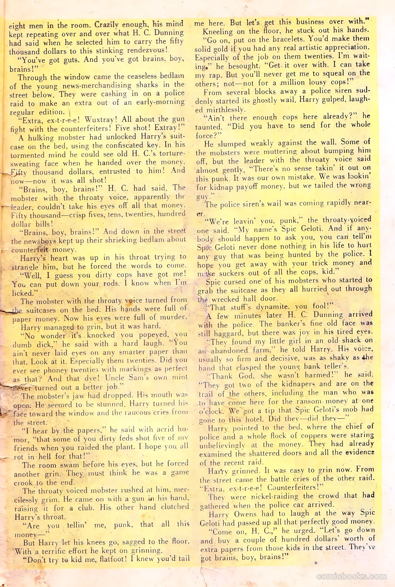 Crime Smashers #9 (1952) — page 28 of 37