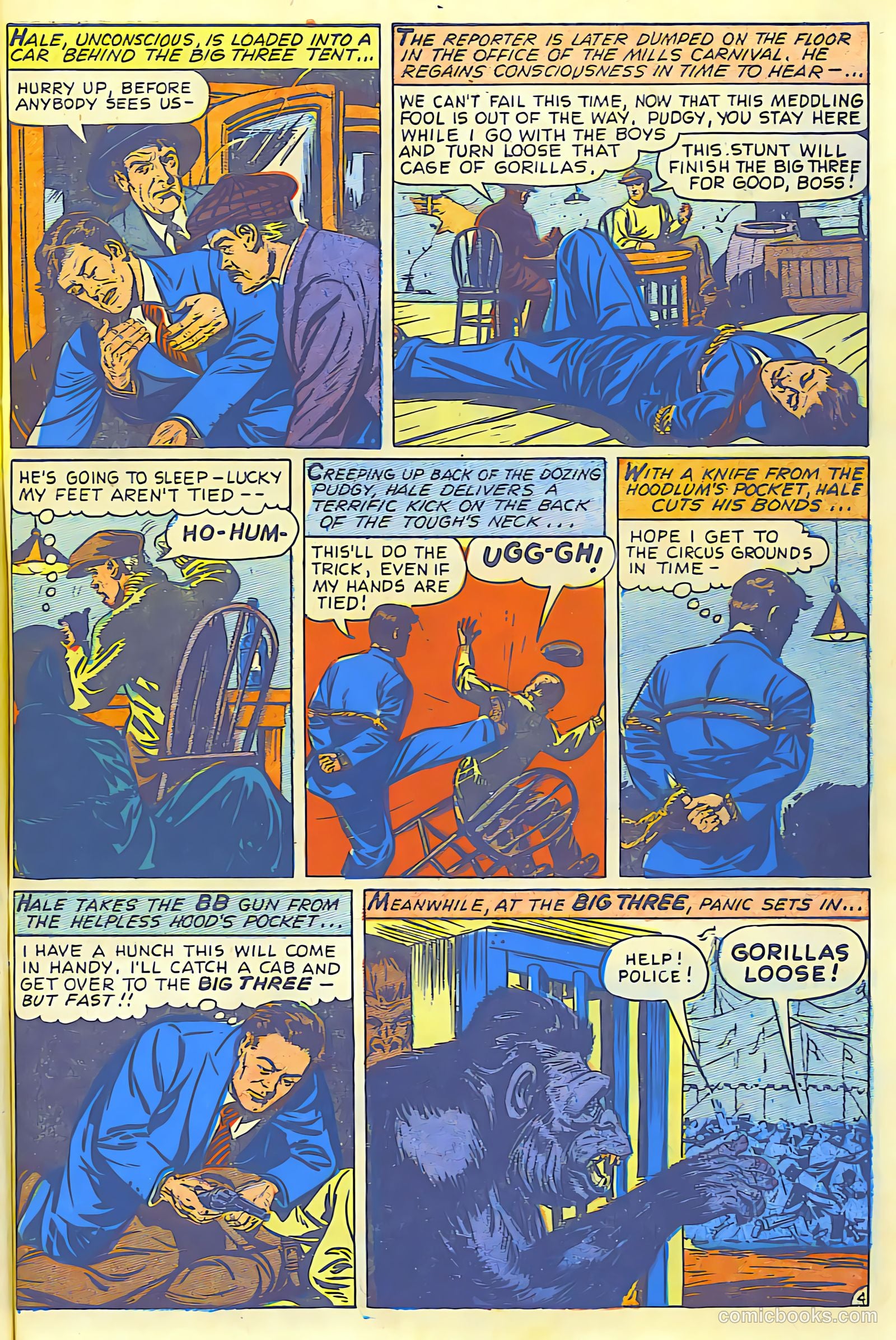 Crime Smashers #9 (1952) — page 32 of 37
