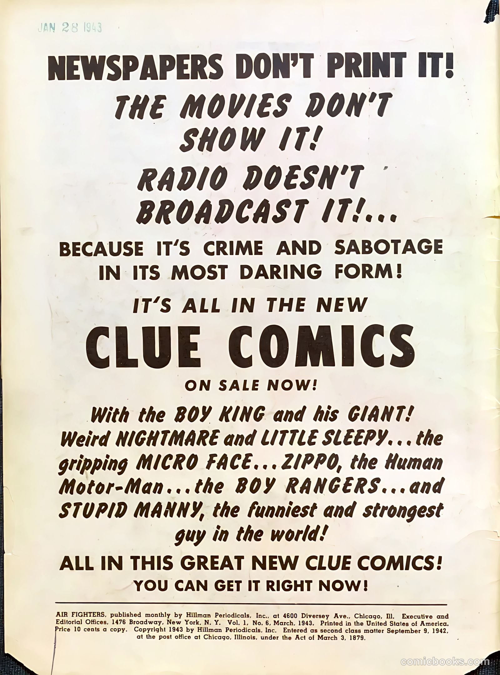 Crimefighters #6 (1949) — page 2 of 68