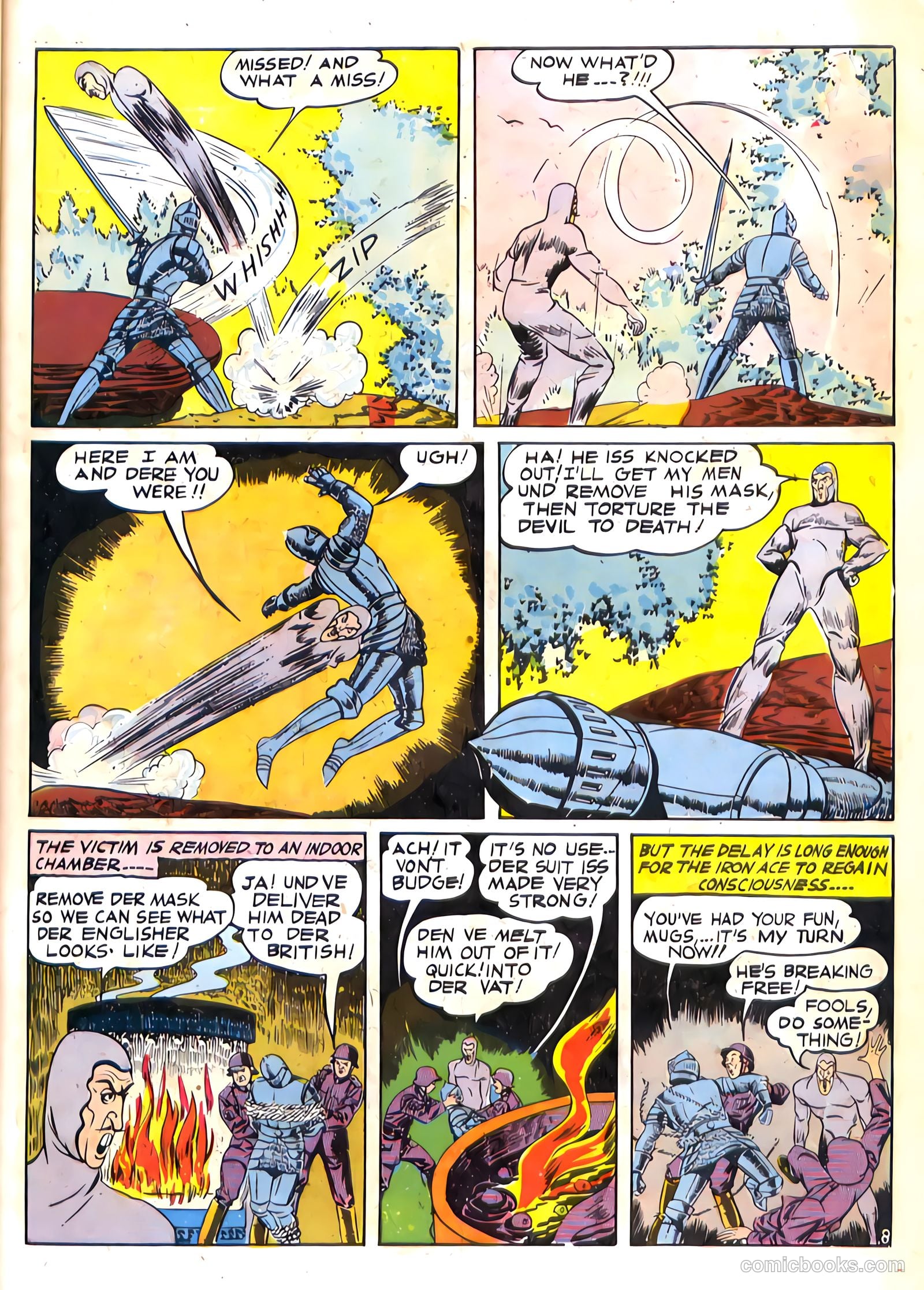 Crimefighters #6 (1949) — page 23 of 68