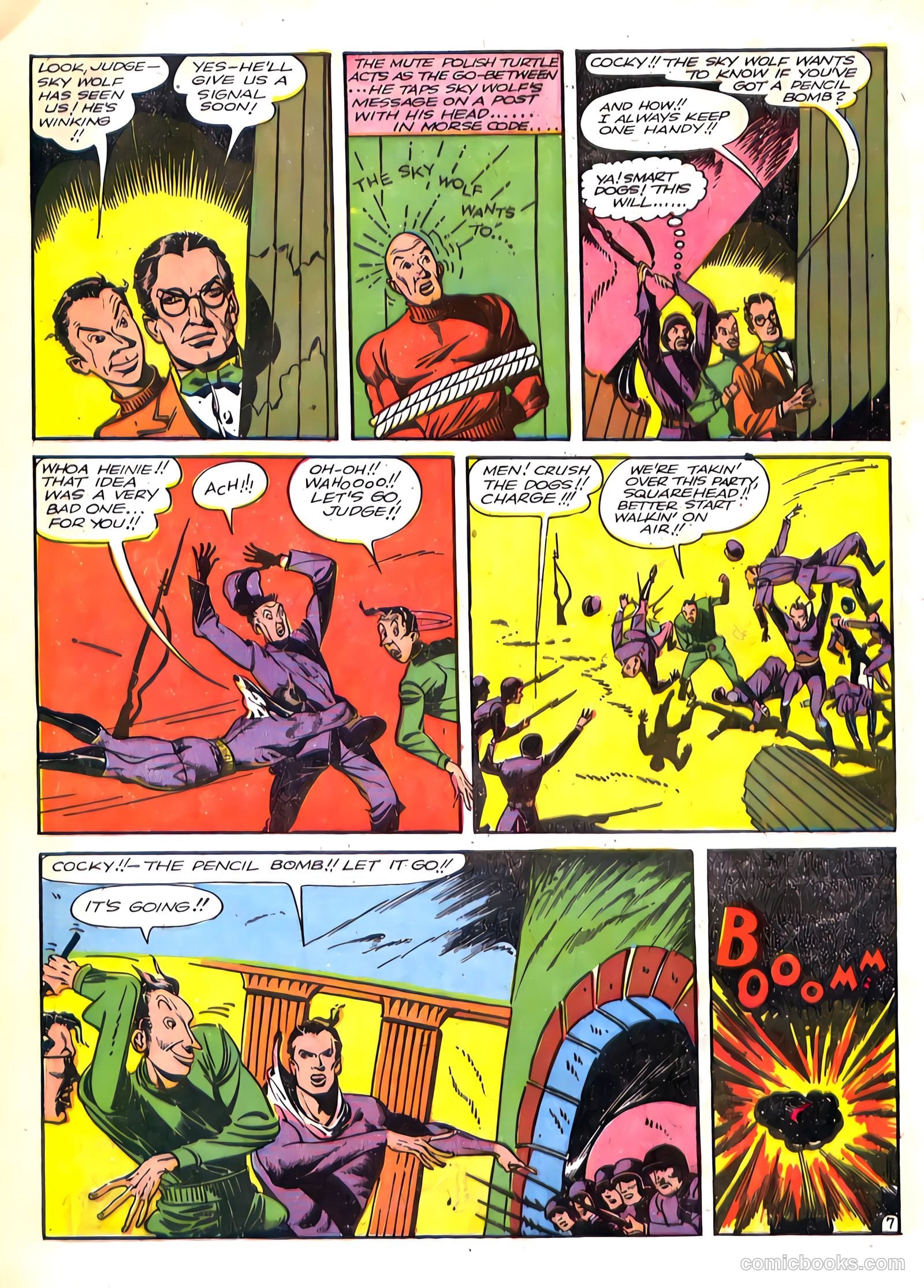 Crimefighters #6 (1949) — page 36 of 68
