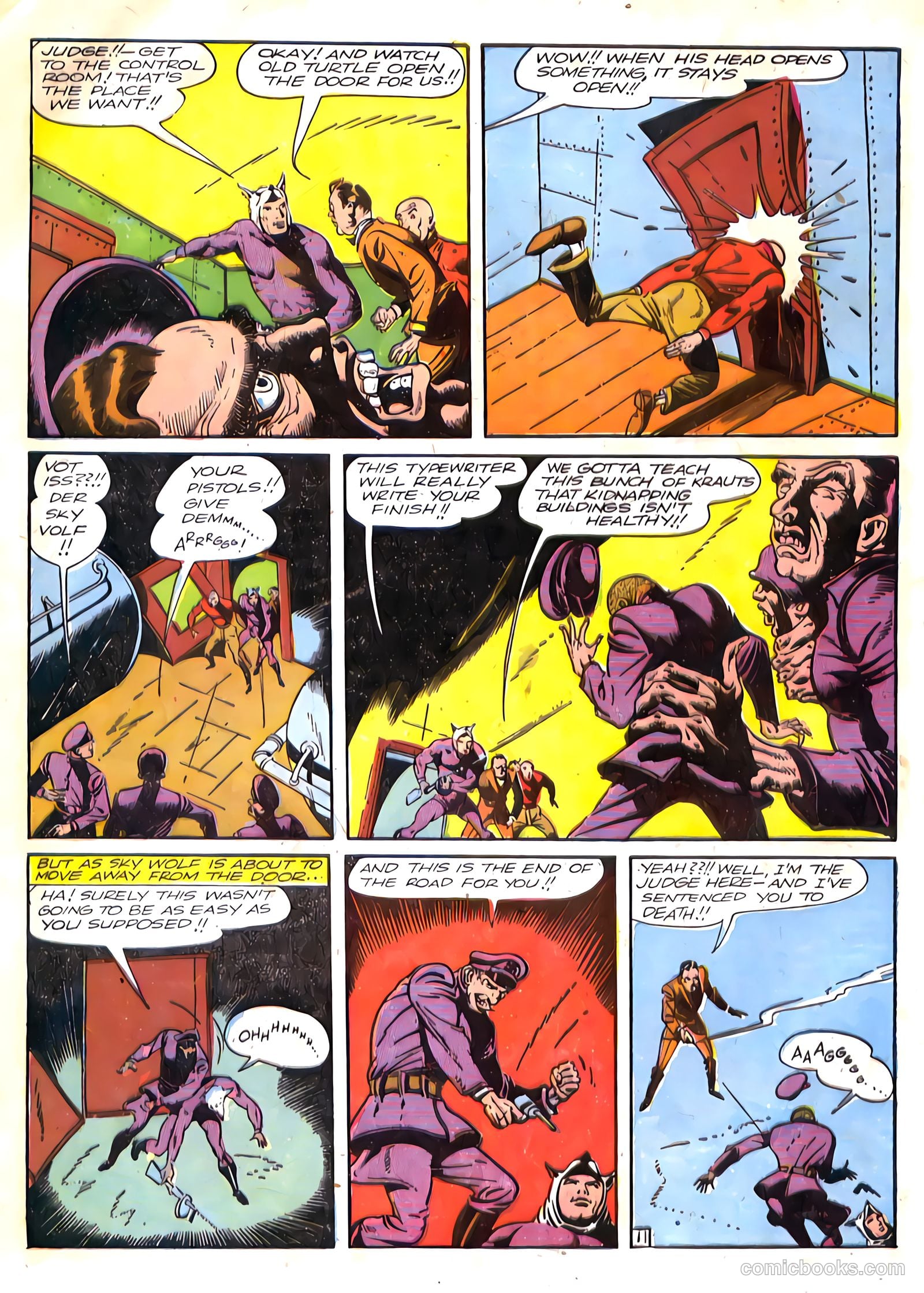 Crimefighters #6 (1949) — page 40 of 68