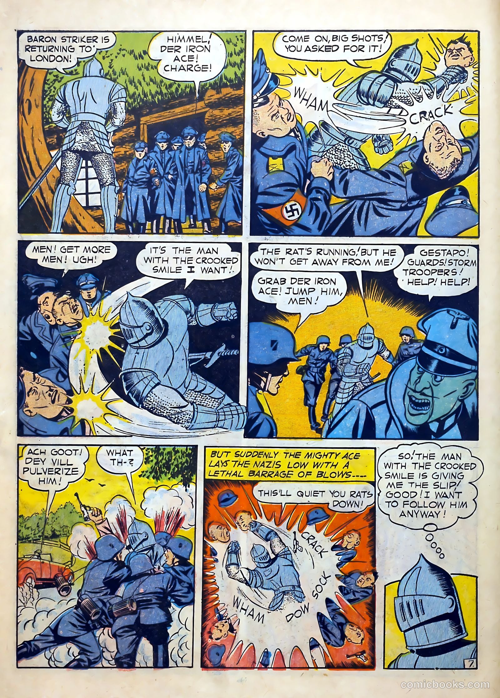 Crimefighters #7 (1949) — page 22 of 68