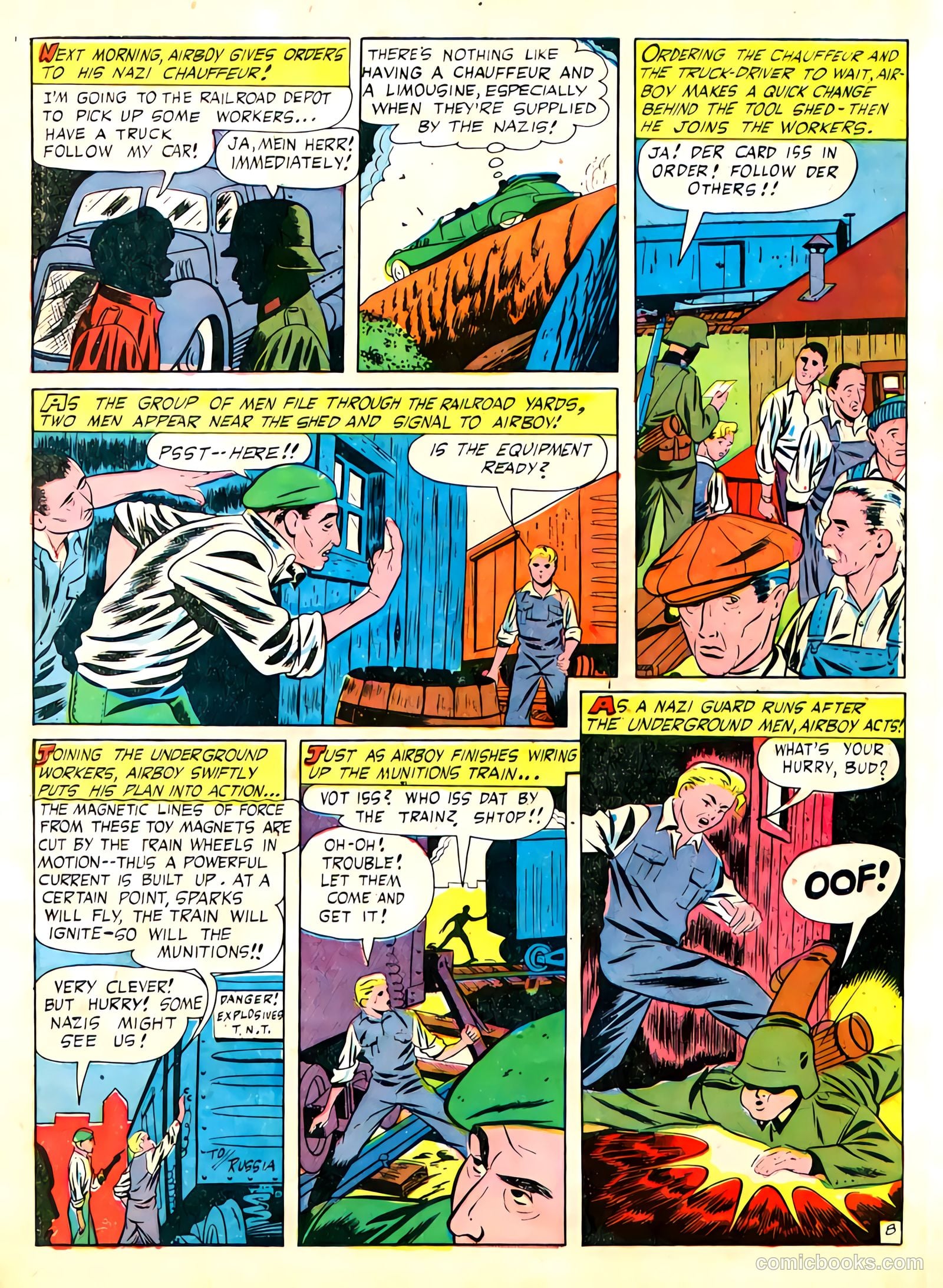 Crimefighters #8 (1949) — page 10 of 60