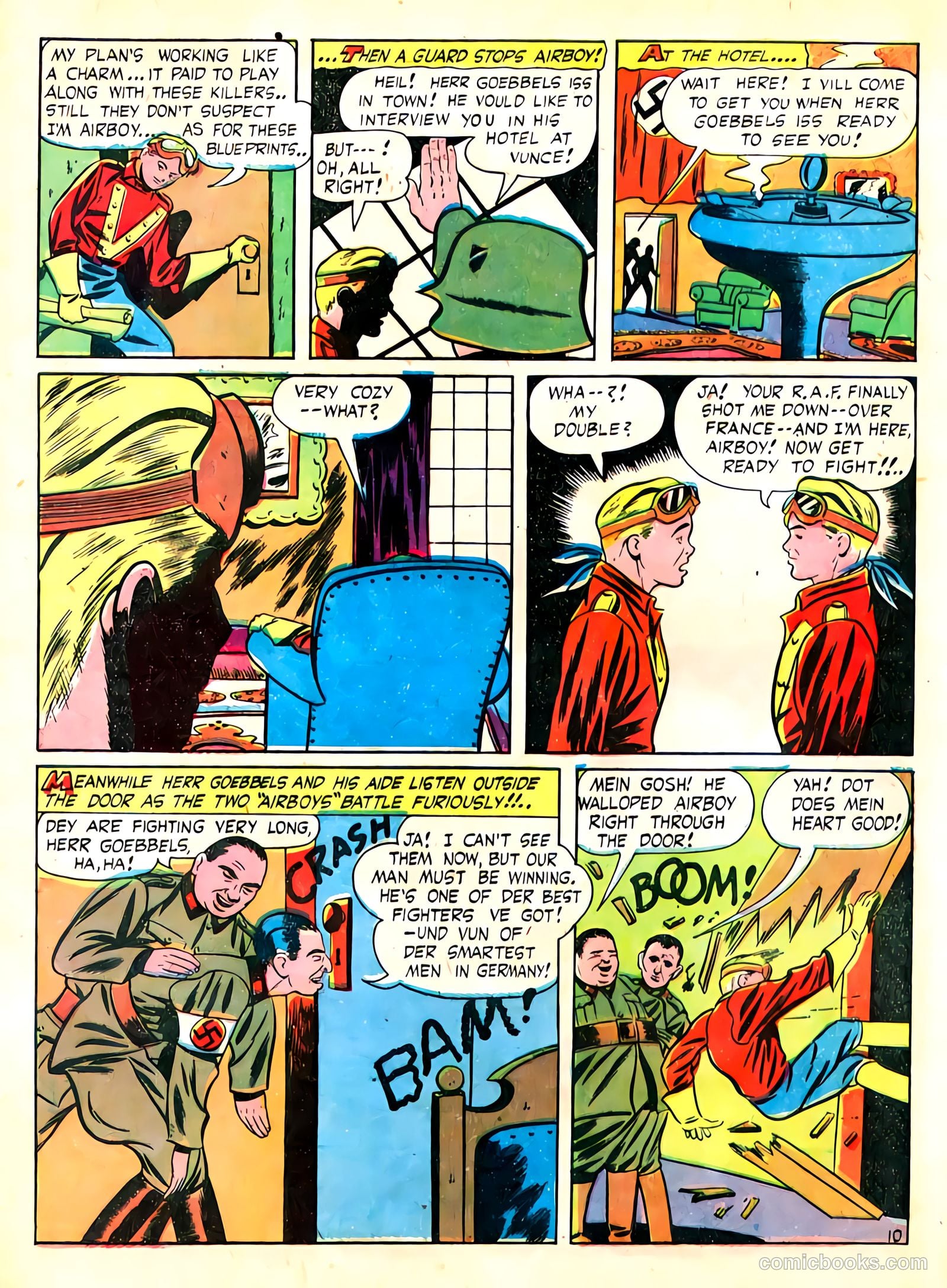 Crimefighters #8 (1949) — page 12 of 60