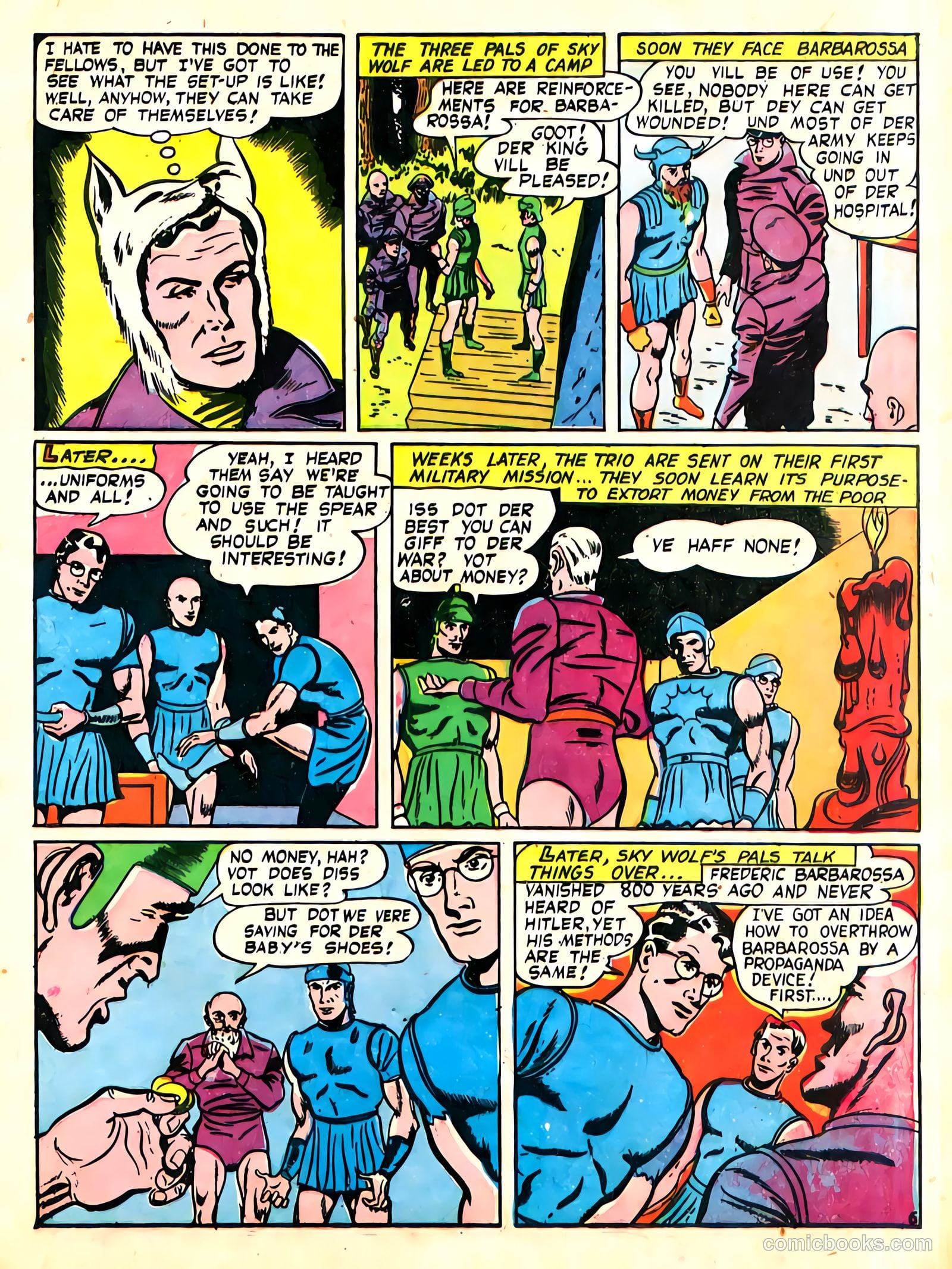 Crimefighters #8 (1949) — page 21 of 60