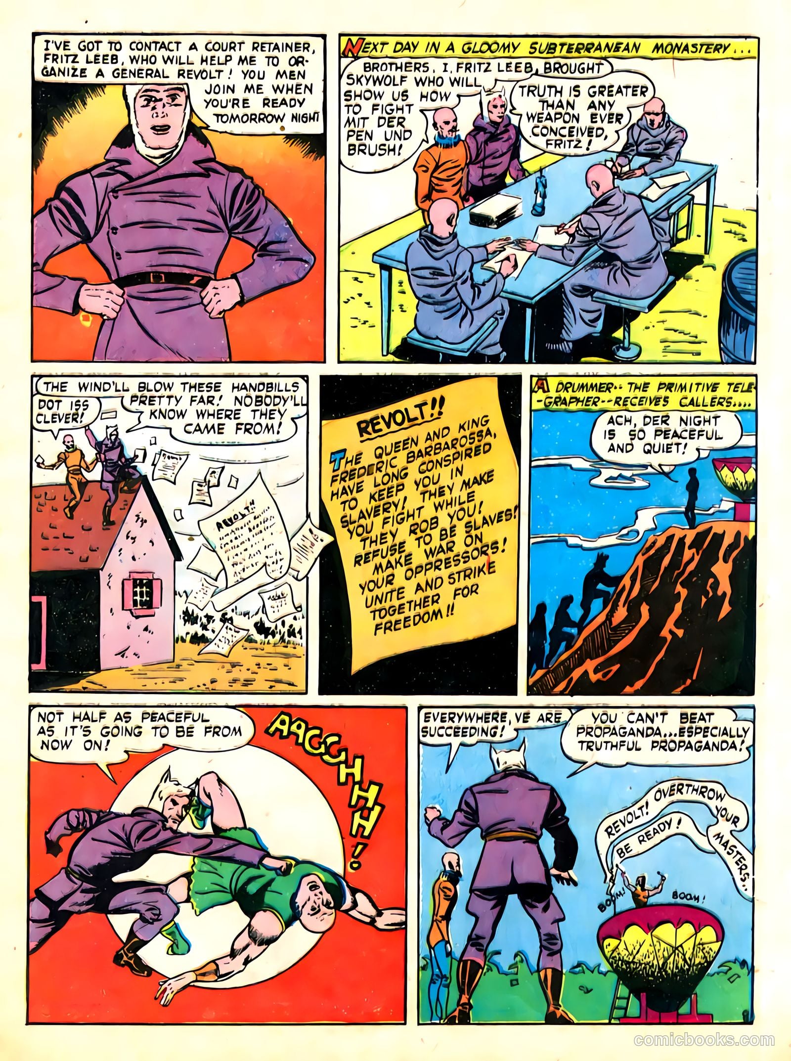 Crimefighters #8 (1949) — page 23 of 60