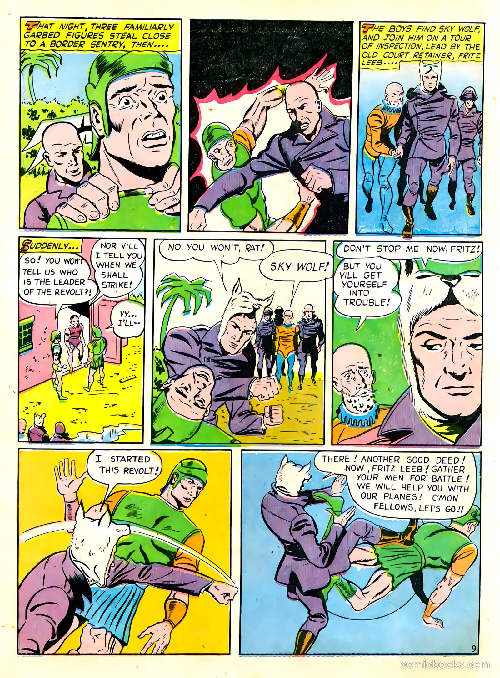 Crimefighters #8 (1949) — page 24 of 60