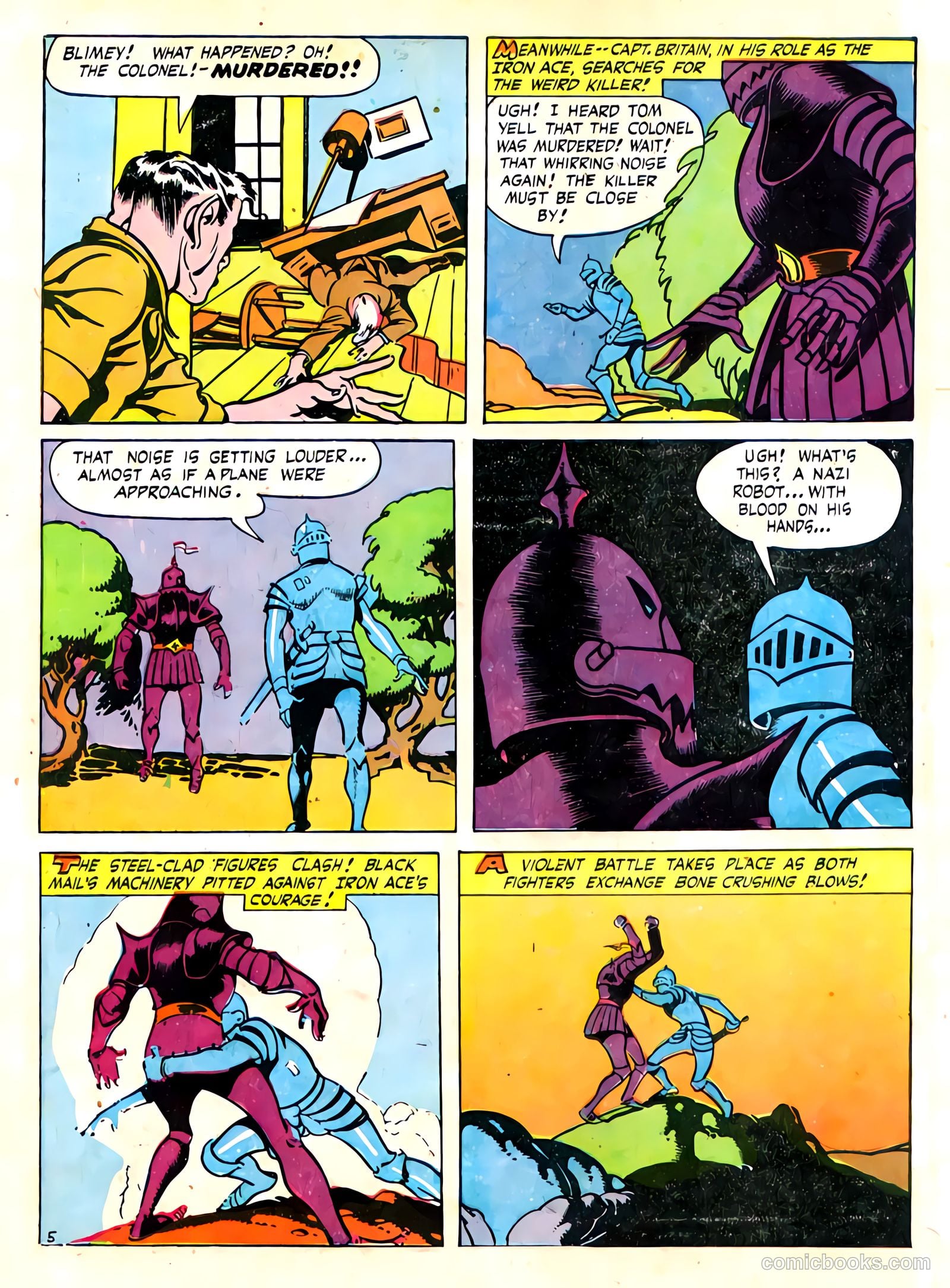 Crimefighters #8 (1949) — page 33 of 60