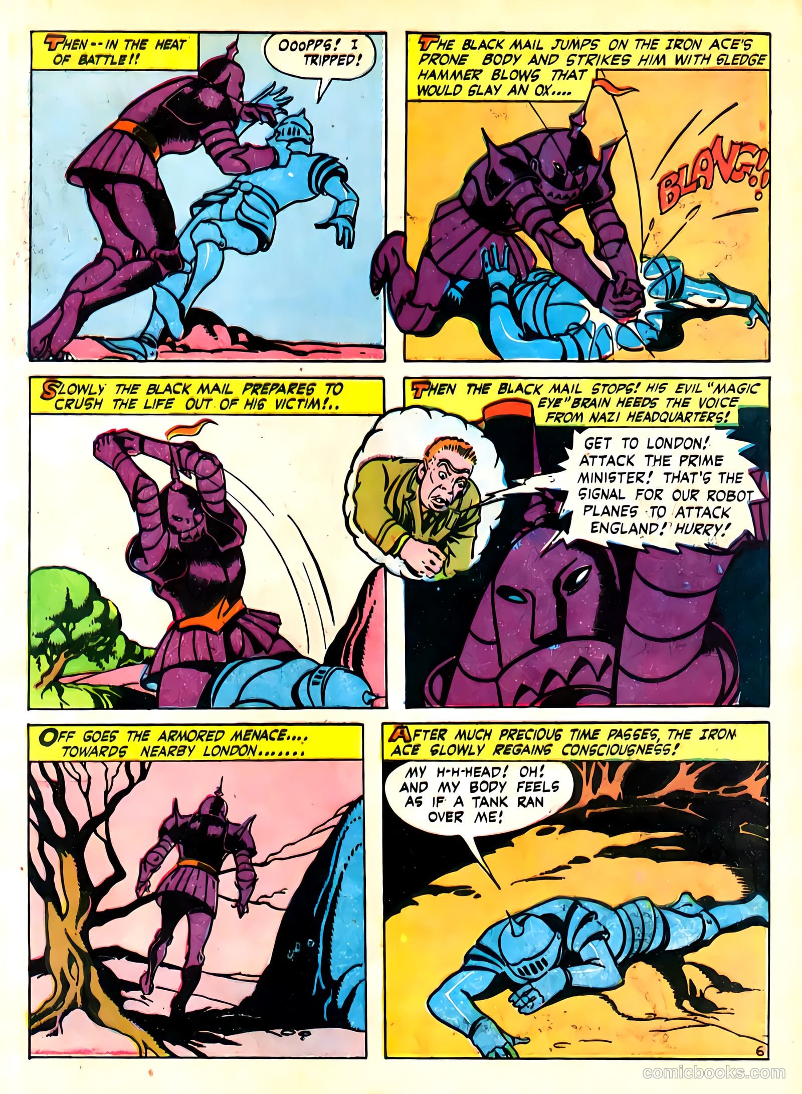 Crimefighters #8 (1949) — page 34 of 60