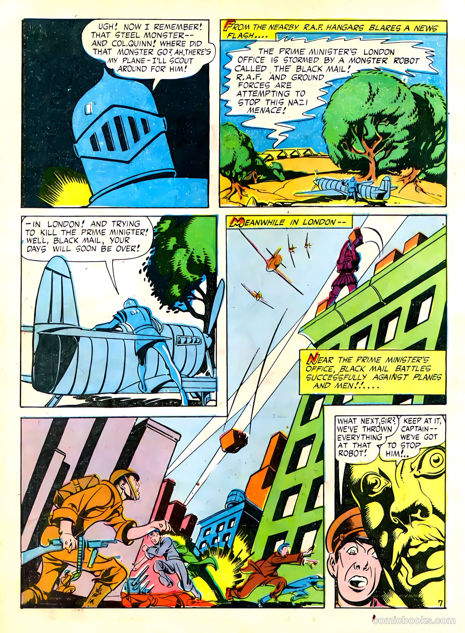 Crimefighters #8 (1949) — page 35 of 60