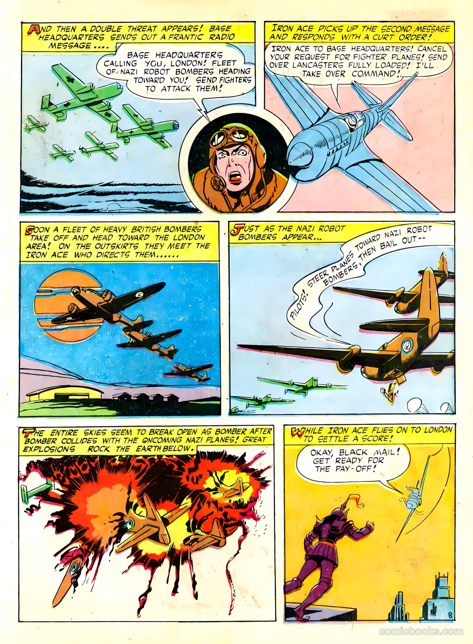 Crimefighters #8 (1949) — page 36 of 60