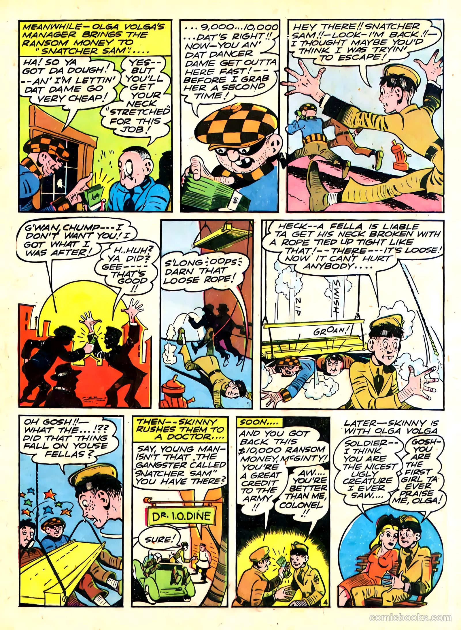 Crimefighters #8 (1949) — page 38 of 60