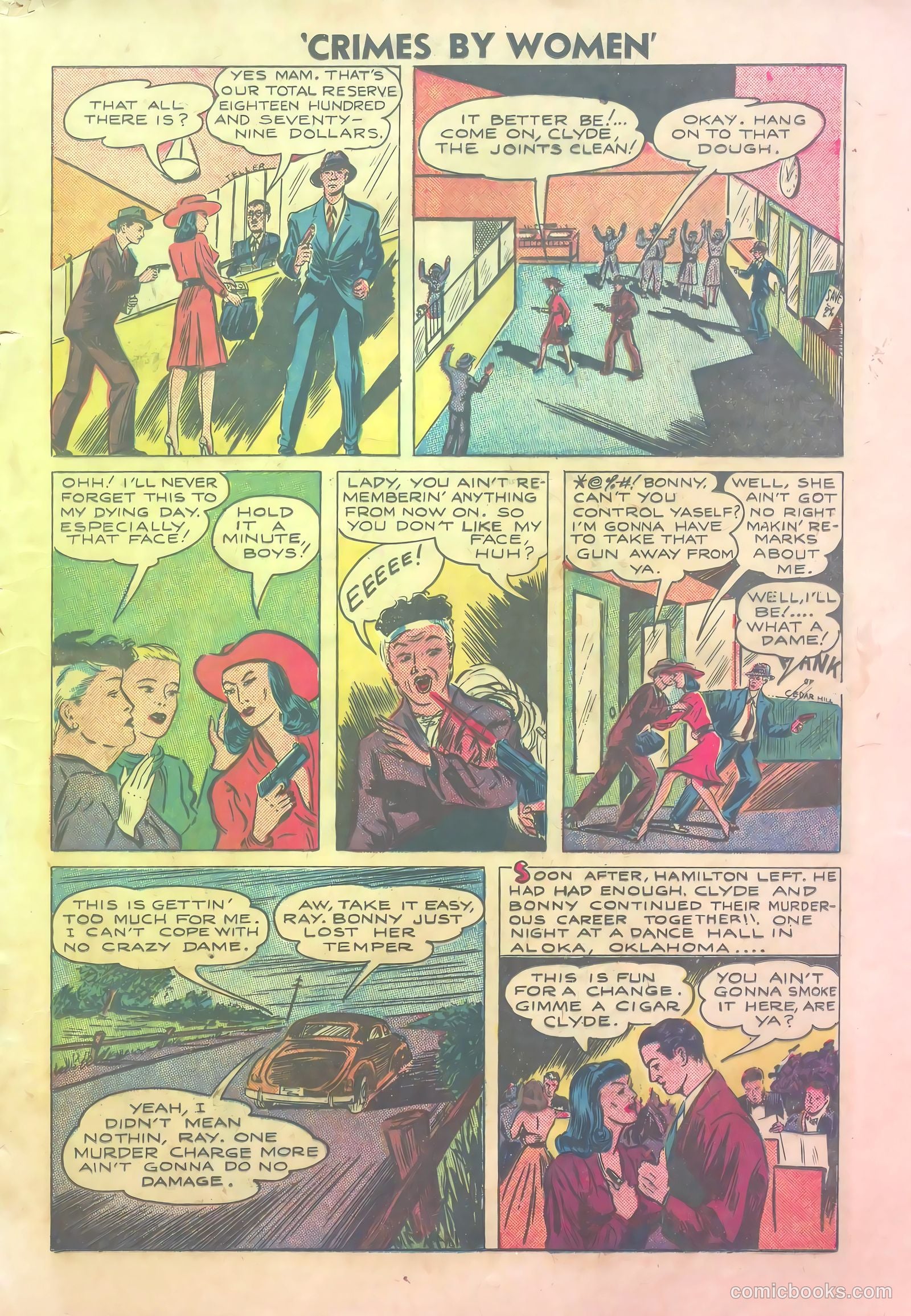Crimes by Women #1 (1948) — page 7 of 36