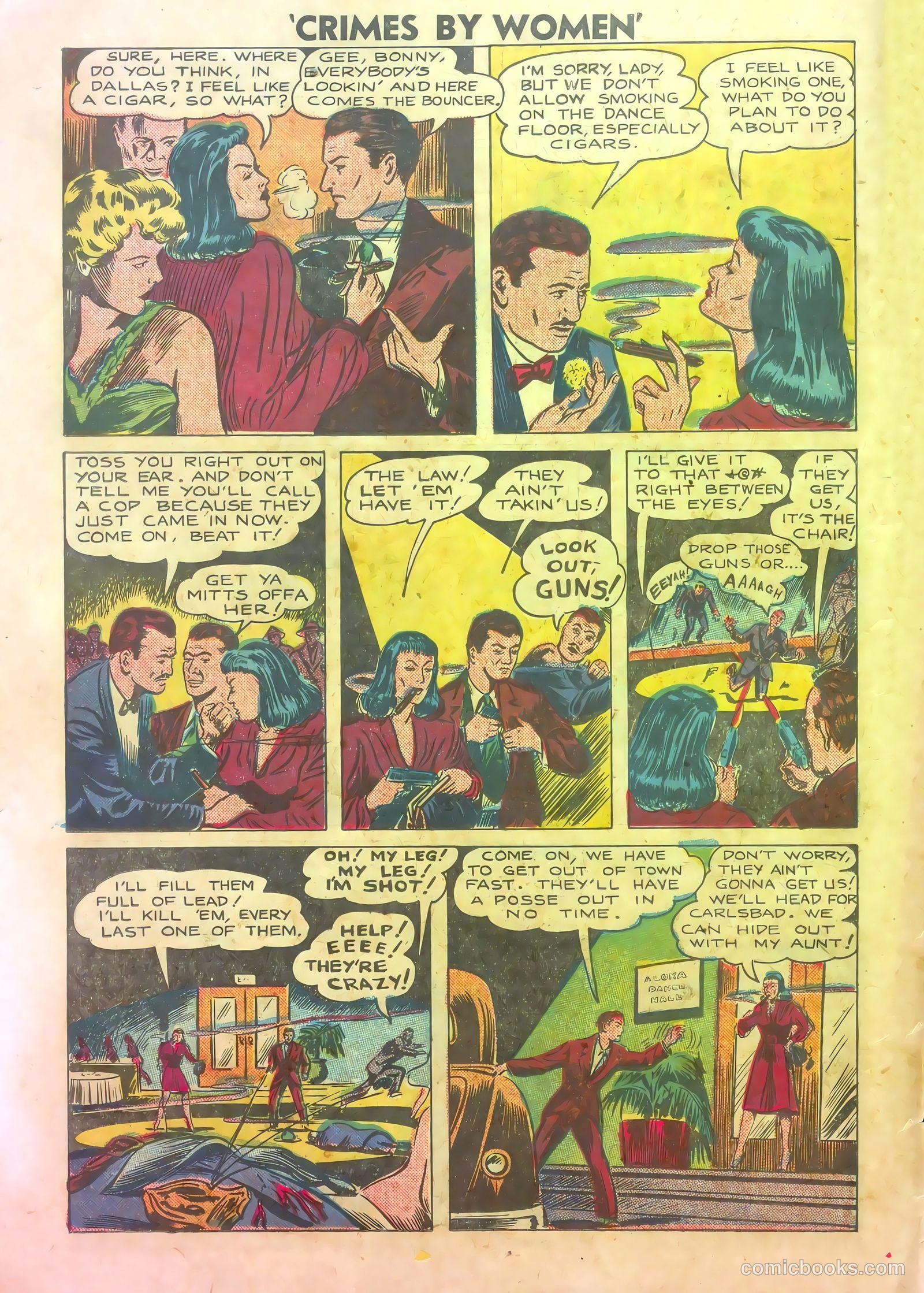 Crimes by Women #1 (1948) — page 8 of 36
