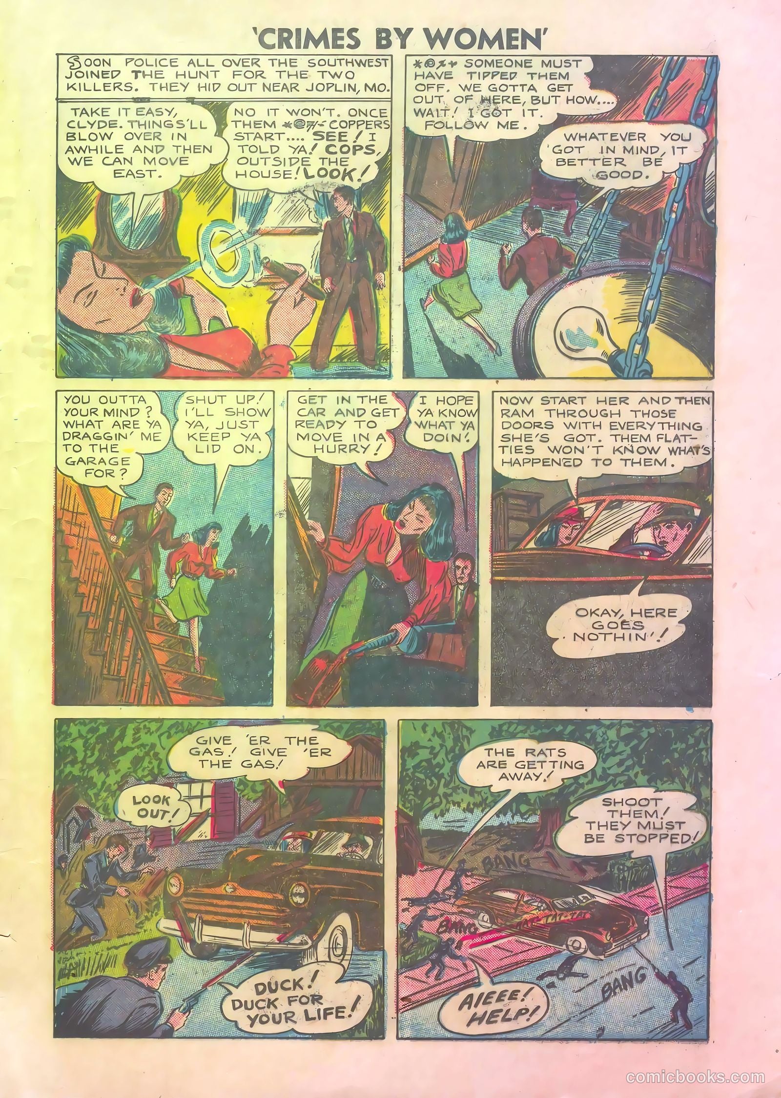 Crimes by Women #1 (1948) — page 9 of 36