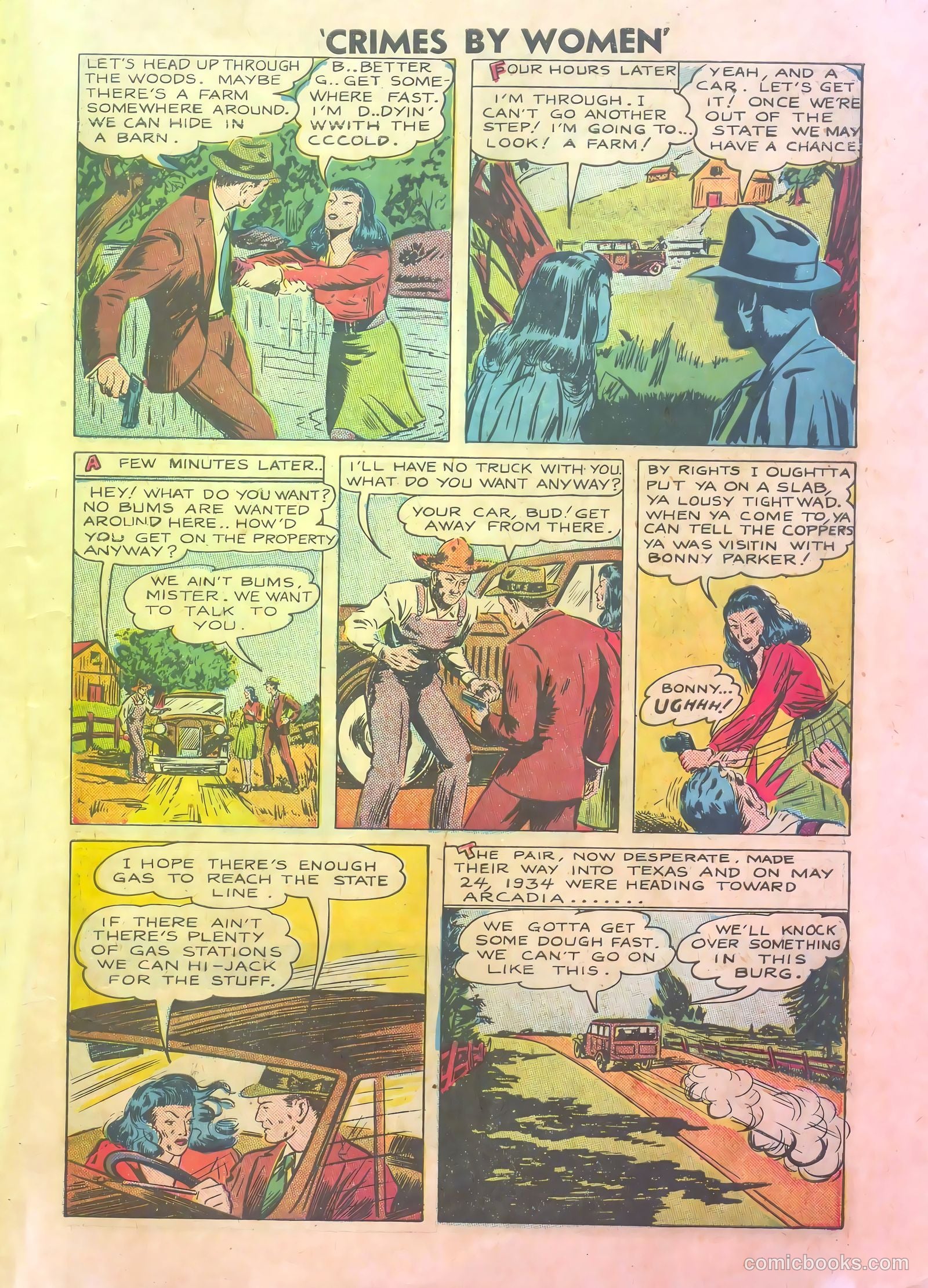 Crimes by Women #1 (1948) — page 11 of 36
