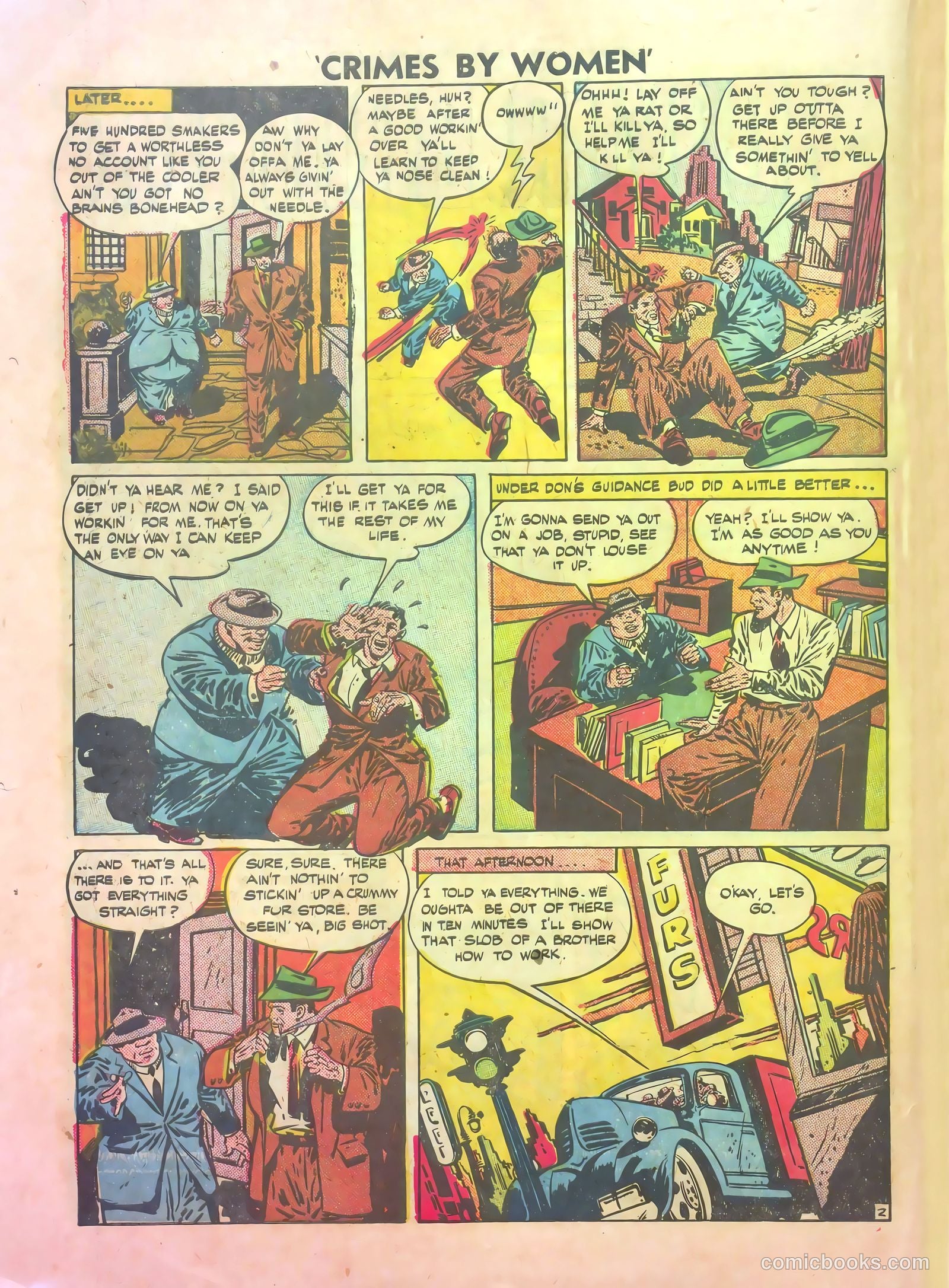 Crimes by Women #1 (1948) — page 16 of 36