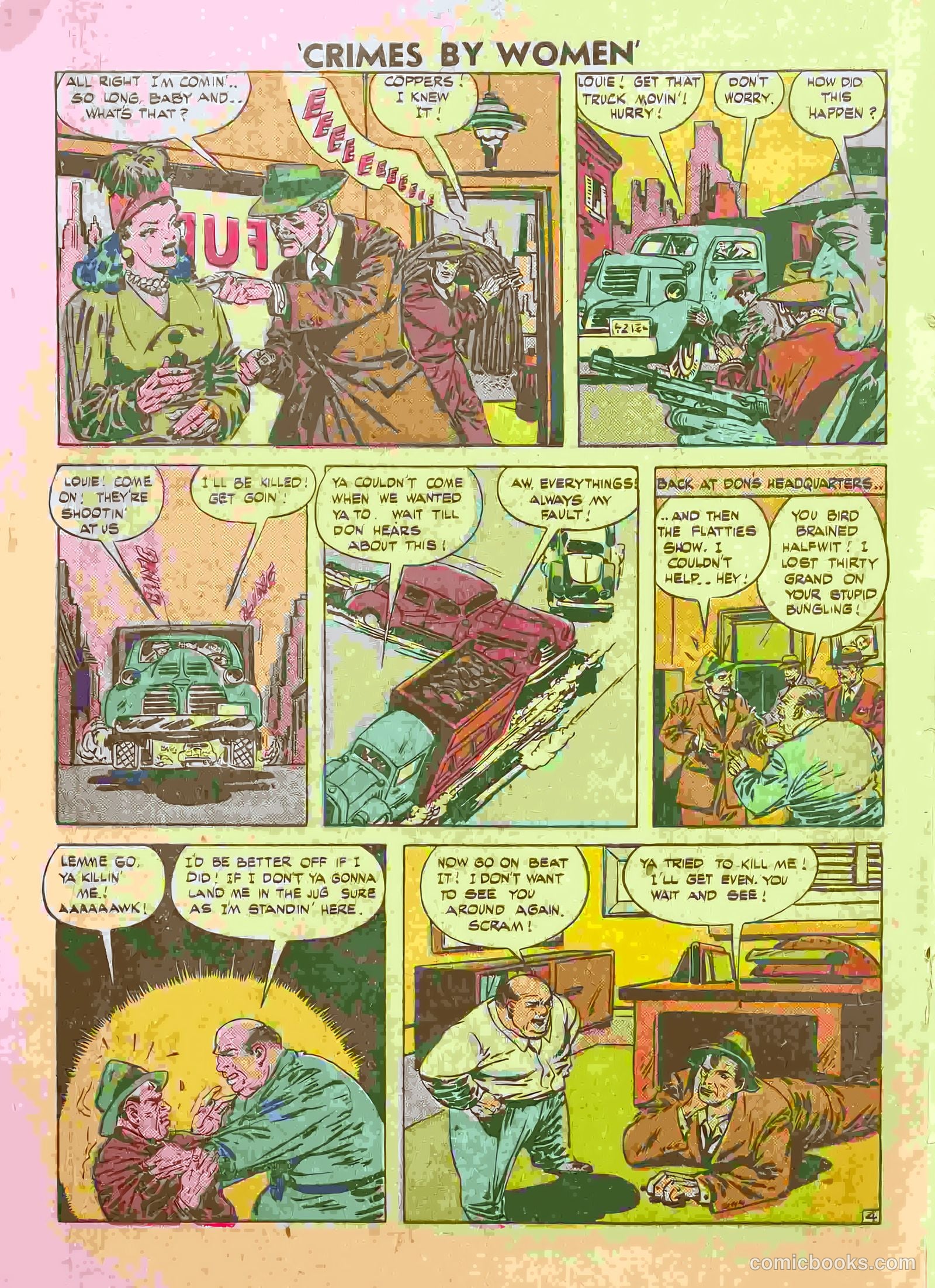Crimes by Women #1 (1948) — page 18 of 36