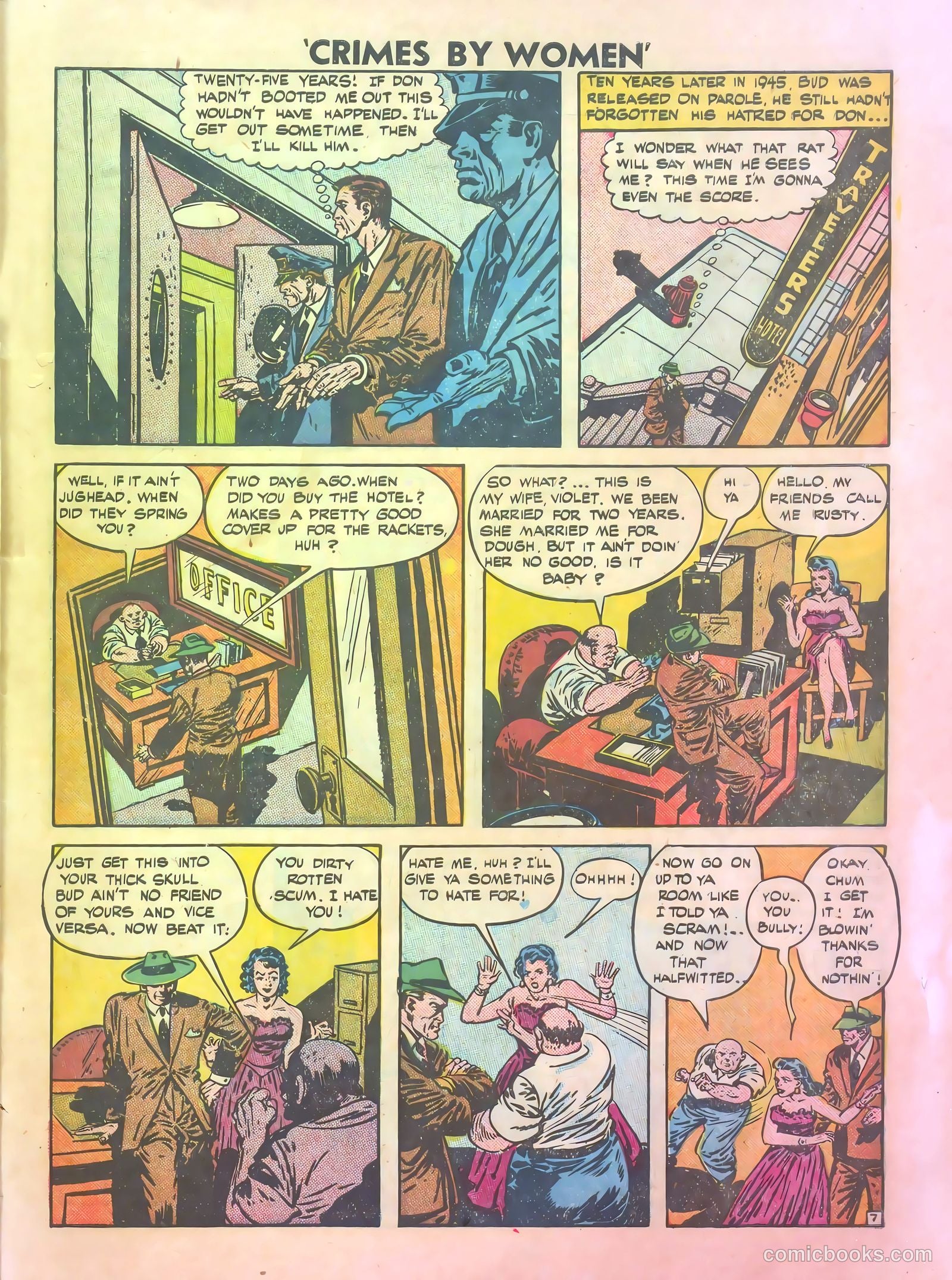 Crimes by Women #1 (1948) — page 21 of 36