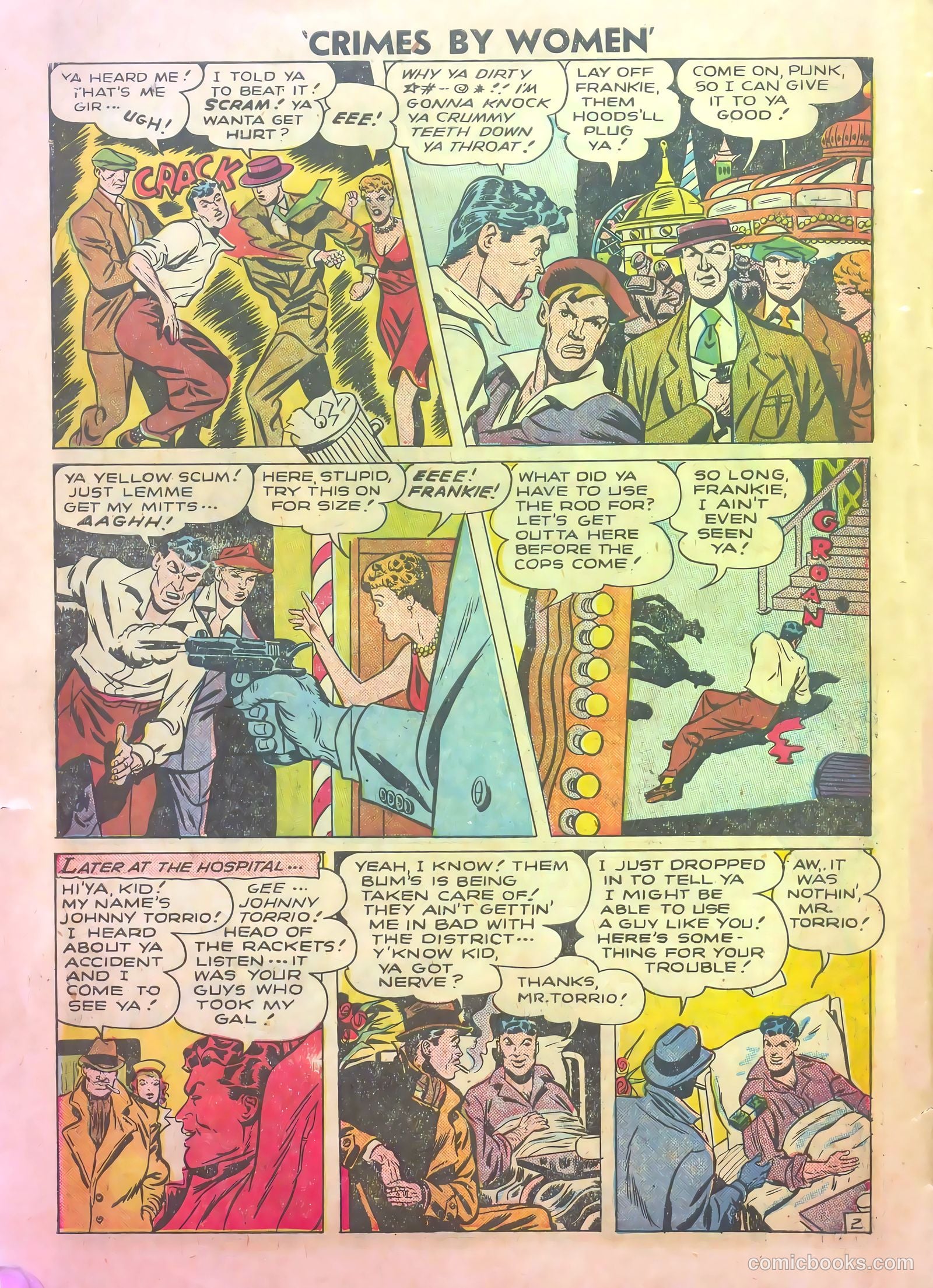 Crimes by Women #1 (1948) — page 26 of 36