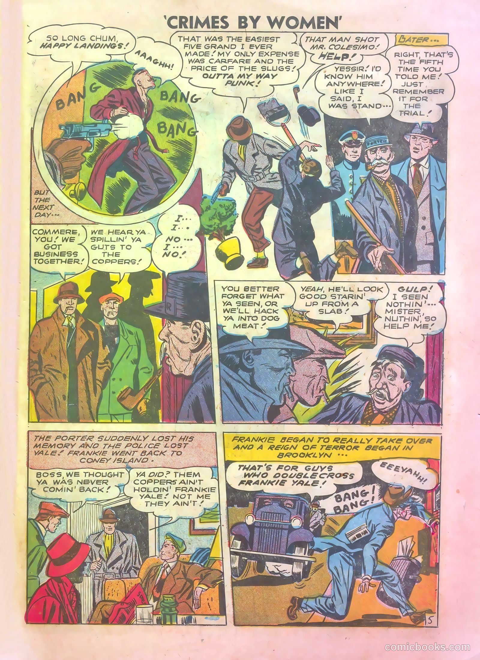 Crimes by Women #1 (1948) — page 29 of 36