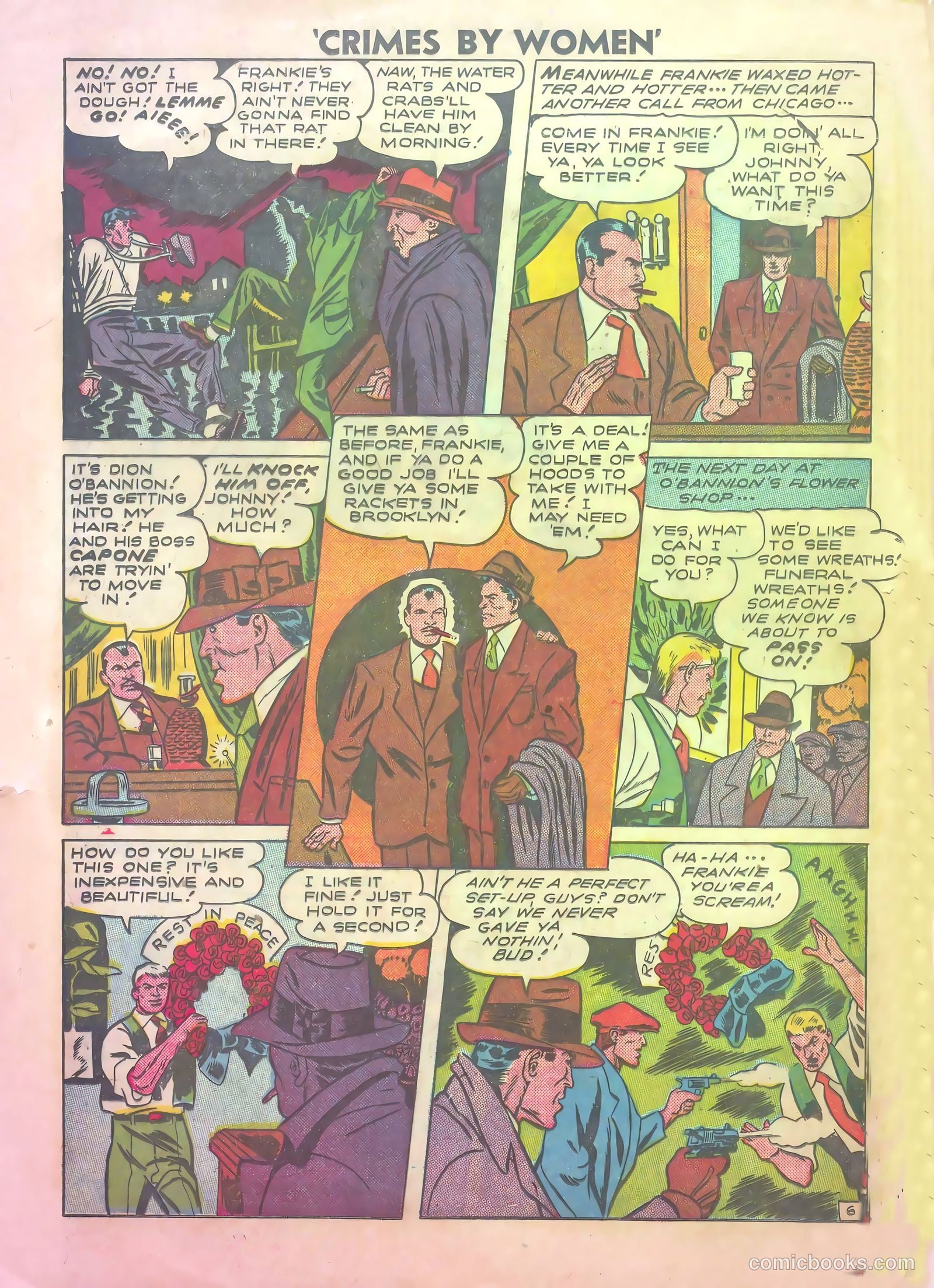 Crimes by Women #1 (1948) — page 30 of 36