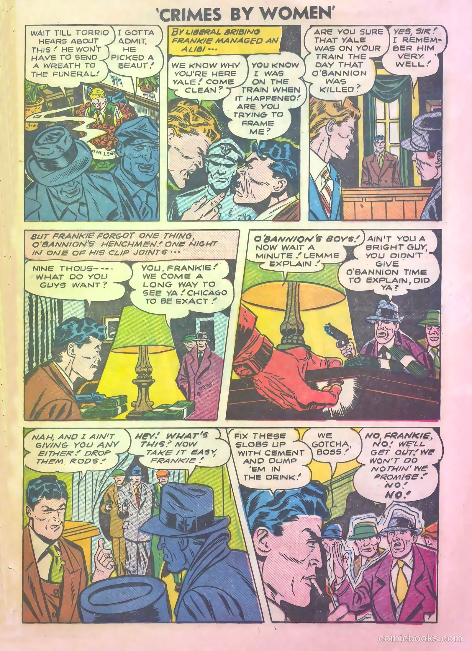 Crimes by Women #1 (1948) — page 31 of 36