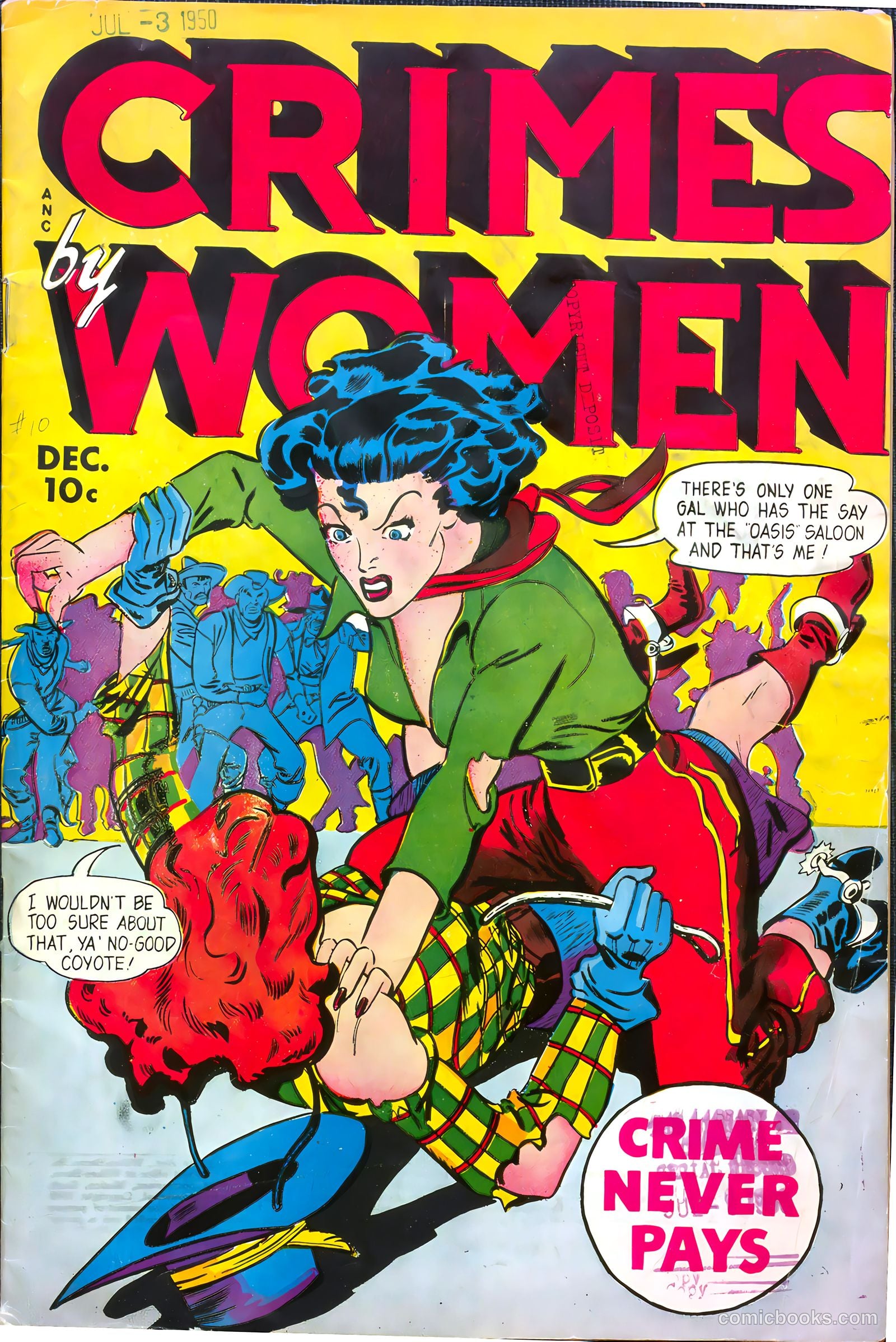 Crimes by Women #10 (1949) — page 2 of 37