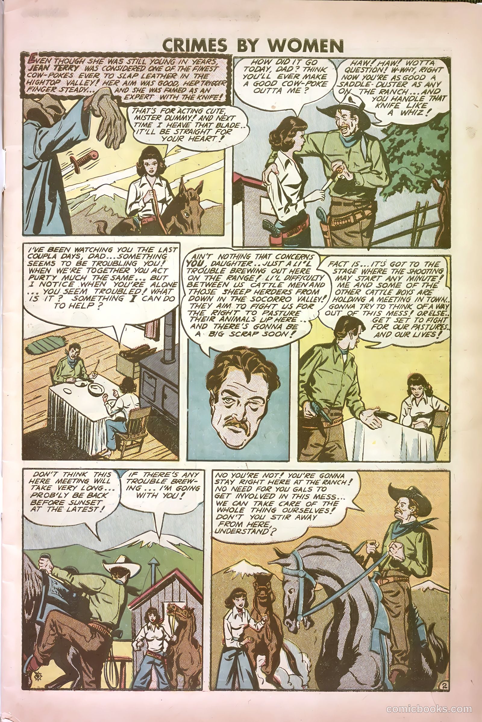 Crimes by Women #10 (1949) — page 4 of 37