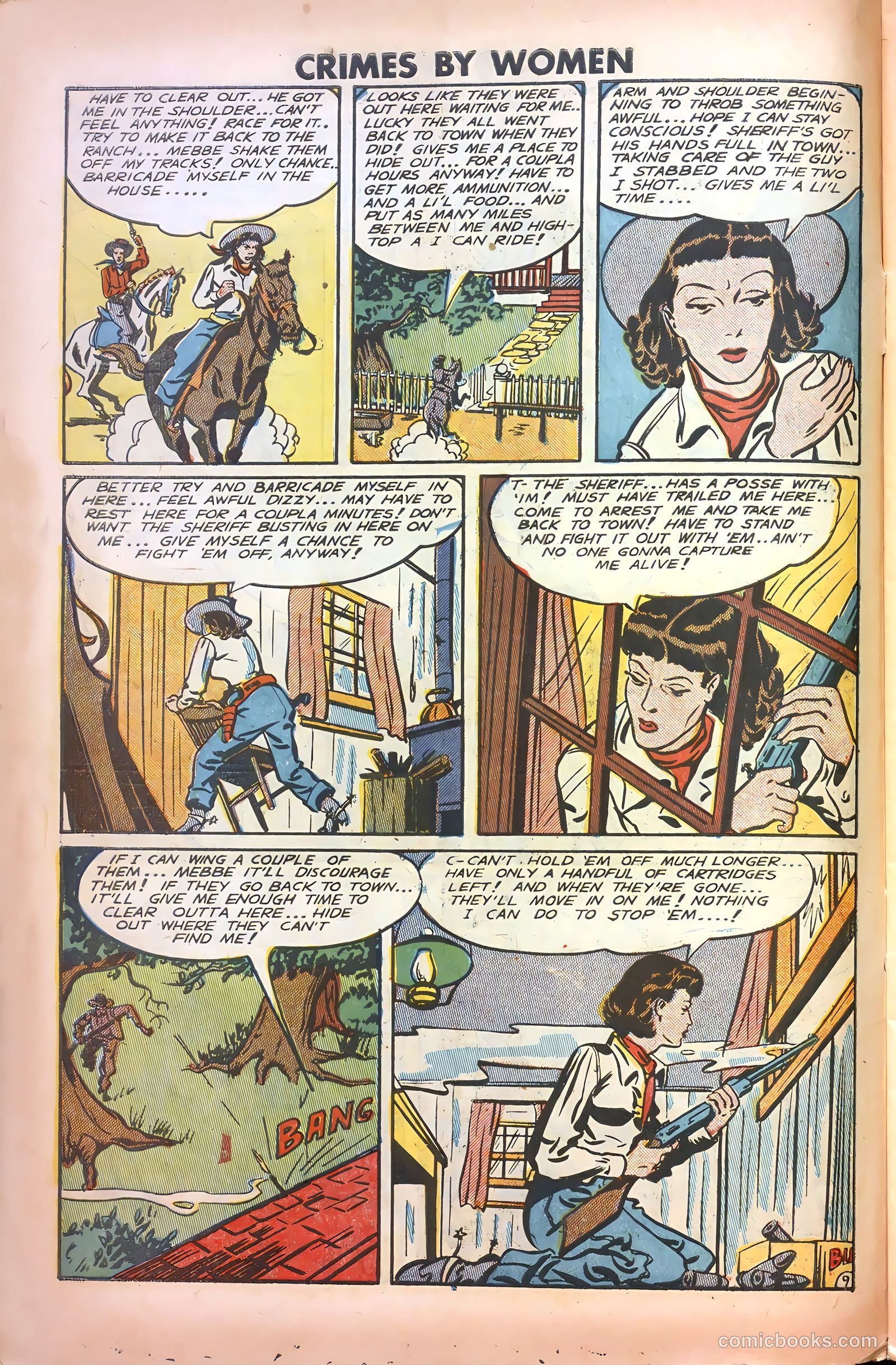 Crimes by Women #10 (1949) — page 11 of 37