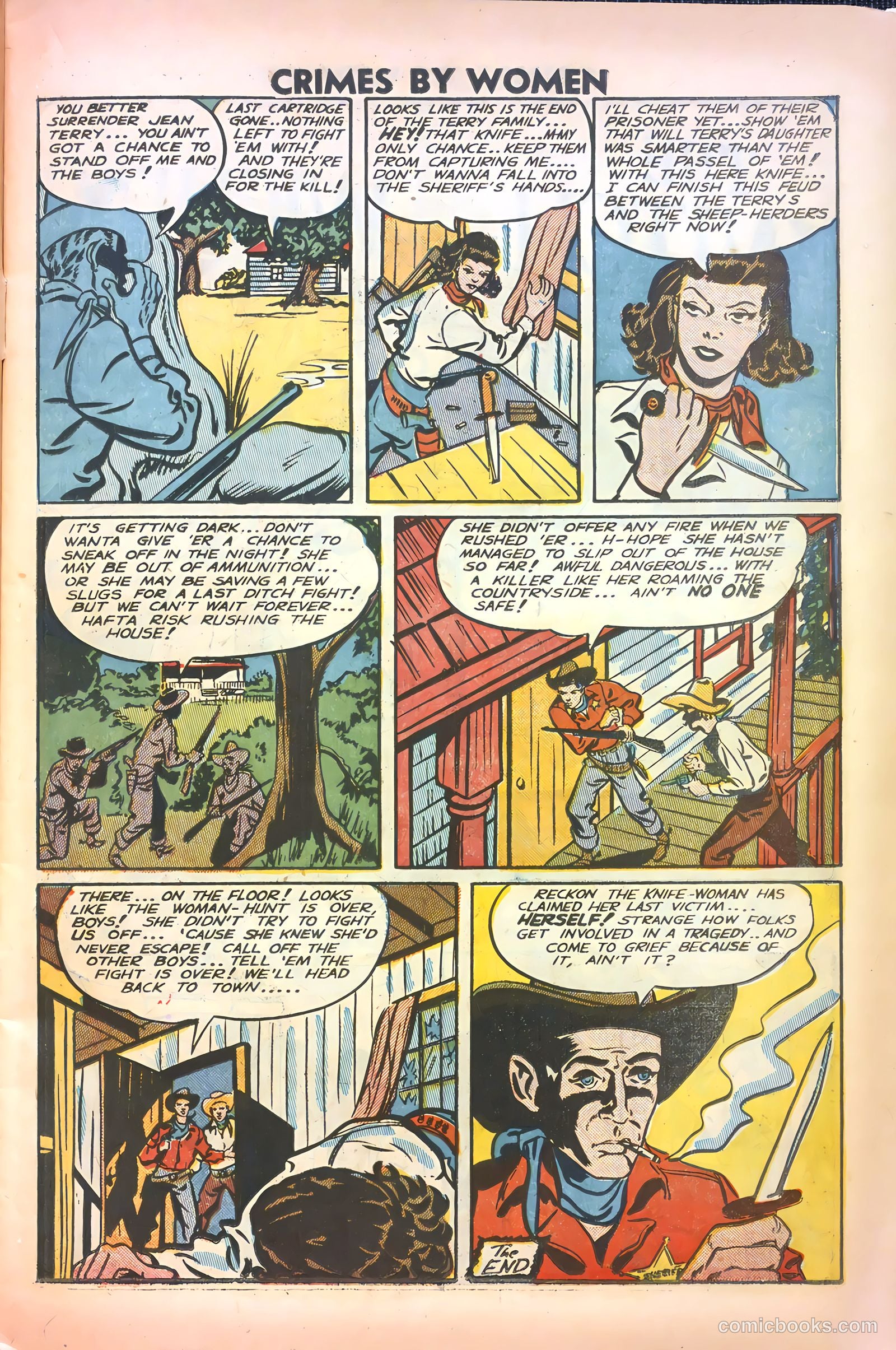 Crimes by Women #10 (1949) — page 12 of 37