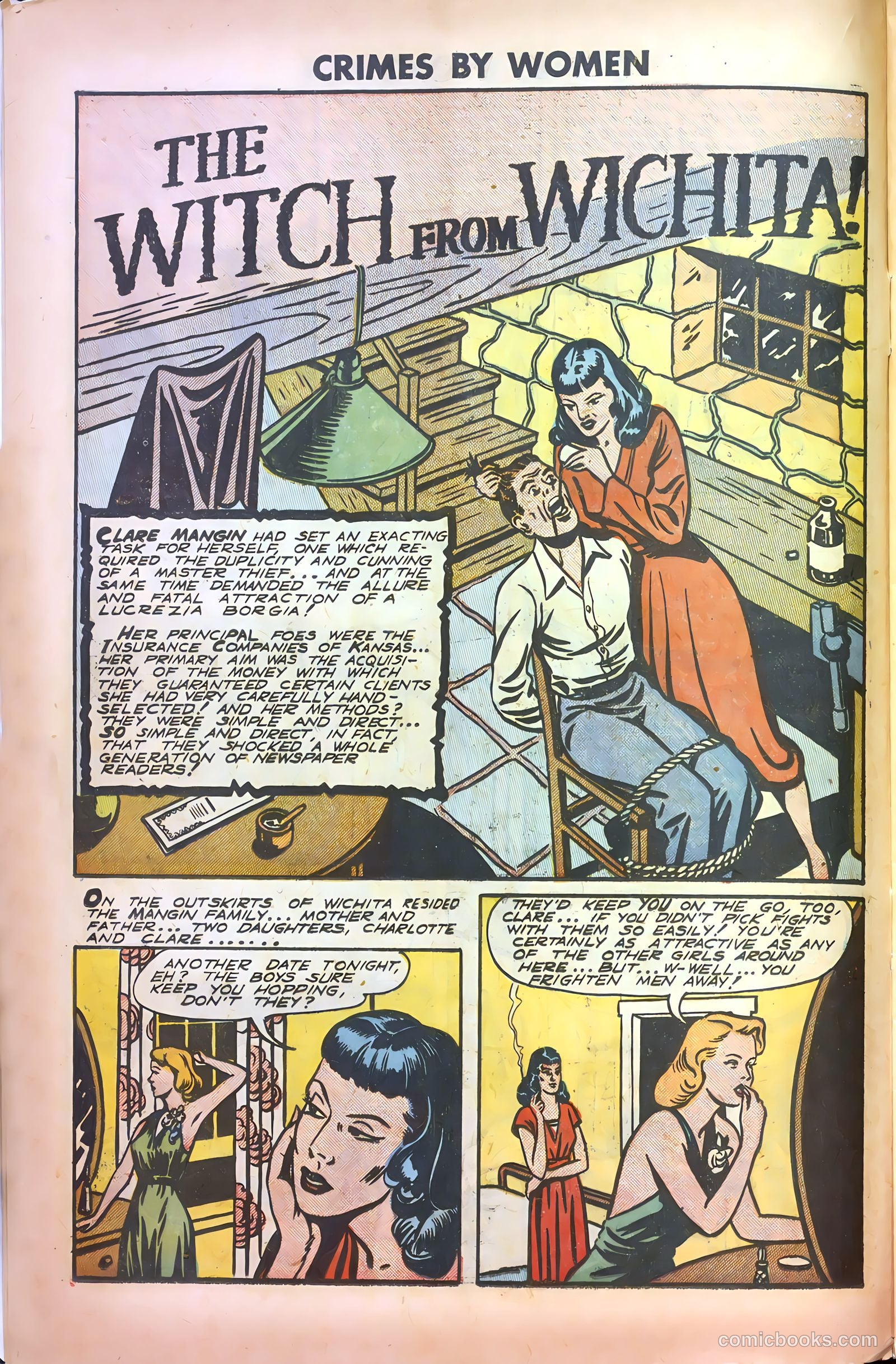 Crimes by Women #10 (1949) — page 13 of 37