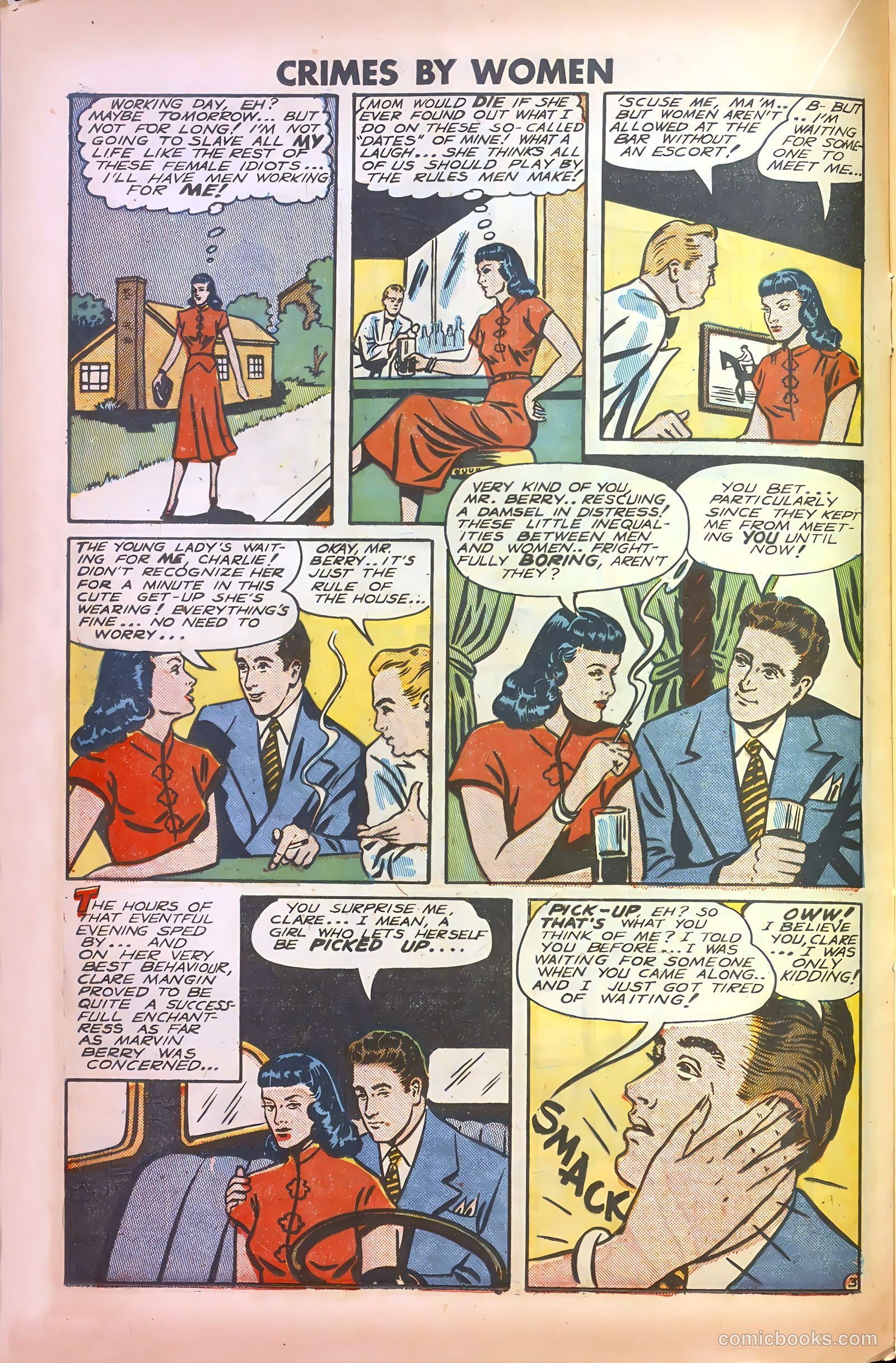 Crimes by Women #10 (1949) — page 15 of 37