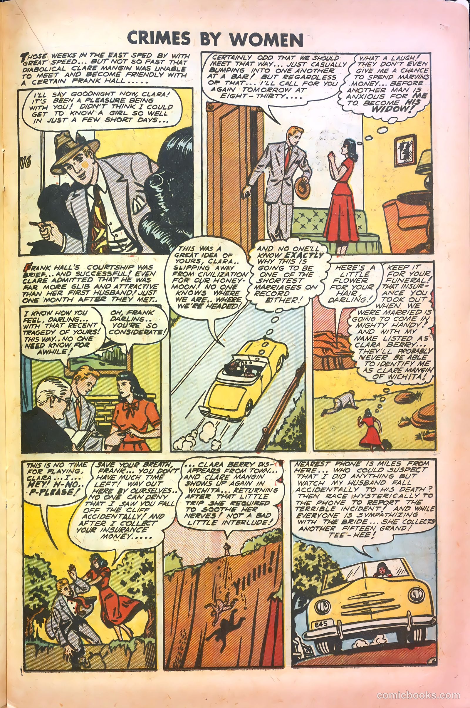 Crimes by Women #10 (1949) — page 18 of 37