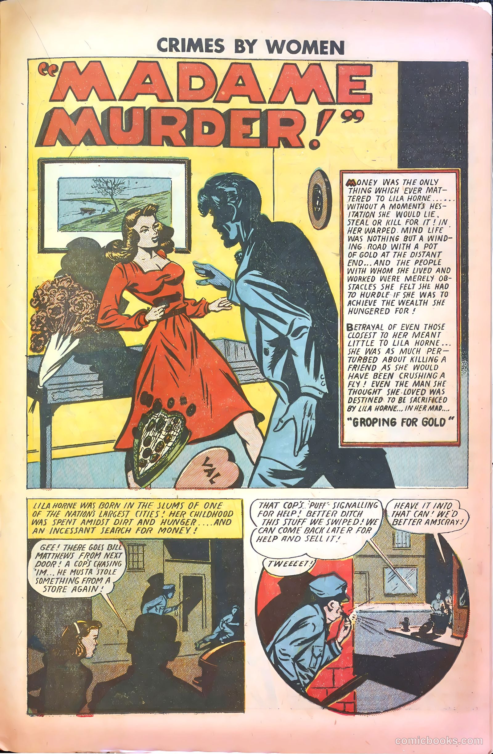 Crimes by Women #10 (1949) — page 24 of 37