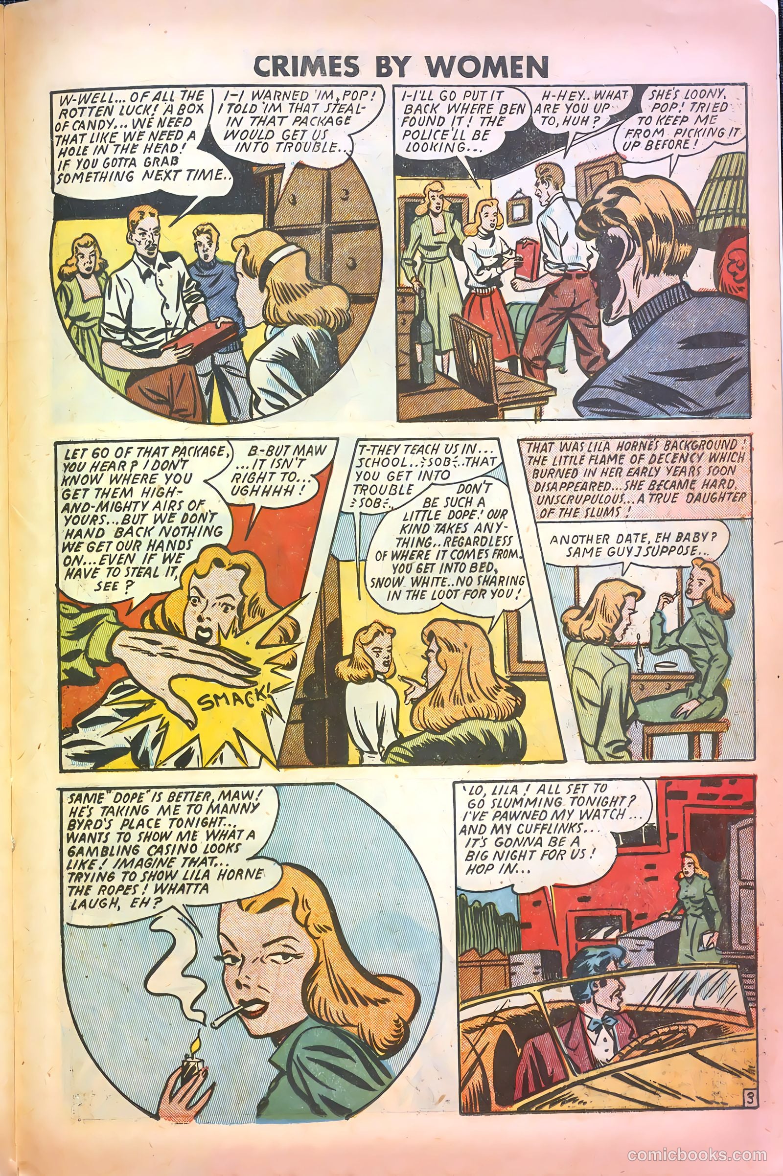 Crimes by Women #10 (1949) — page 26 of 37