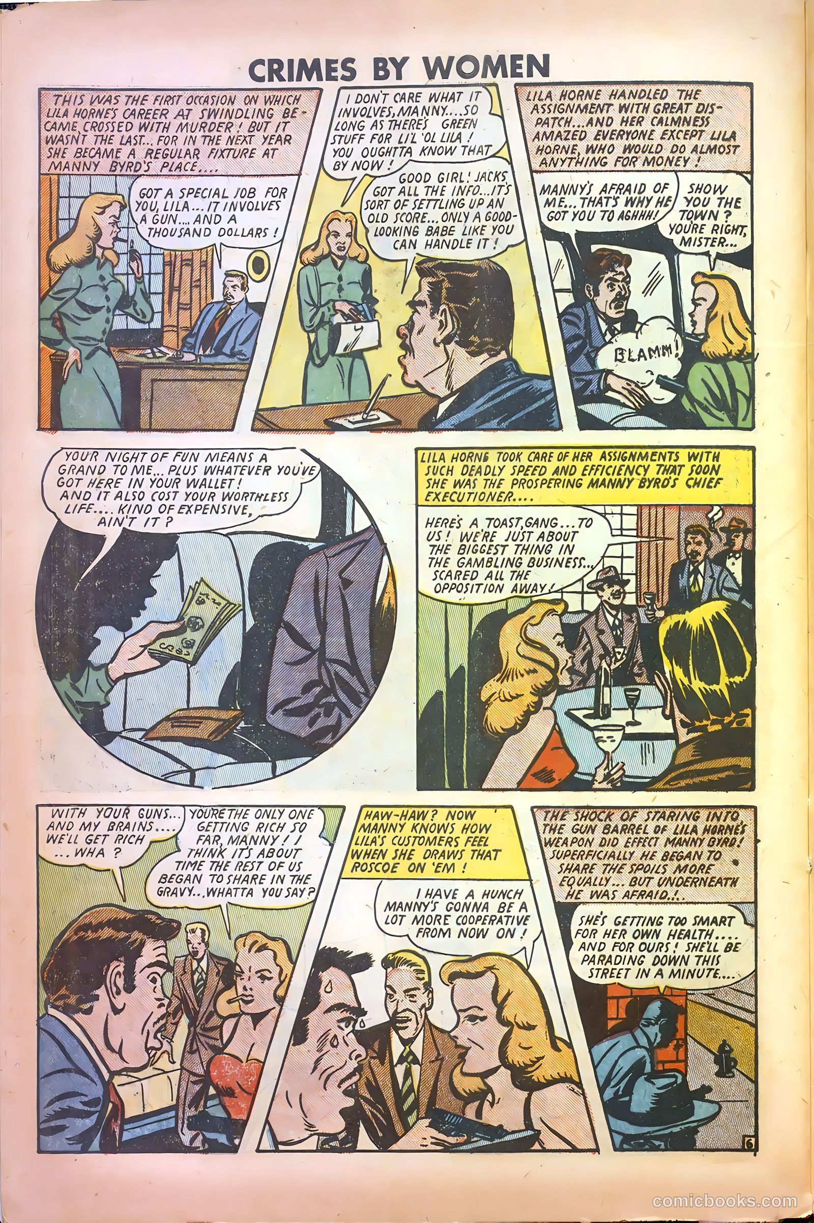 Crimes by Women #10 (1949) — page 29 of 37